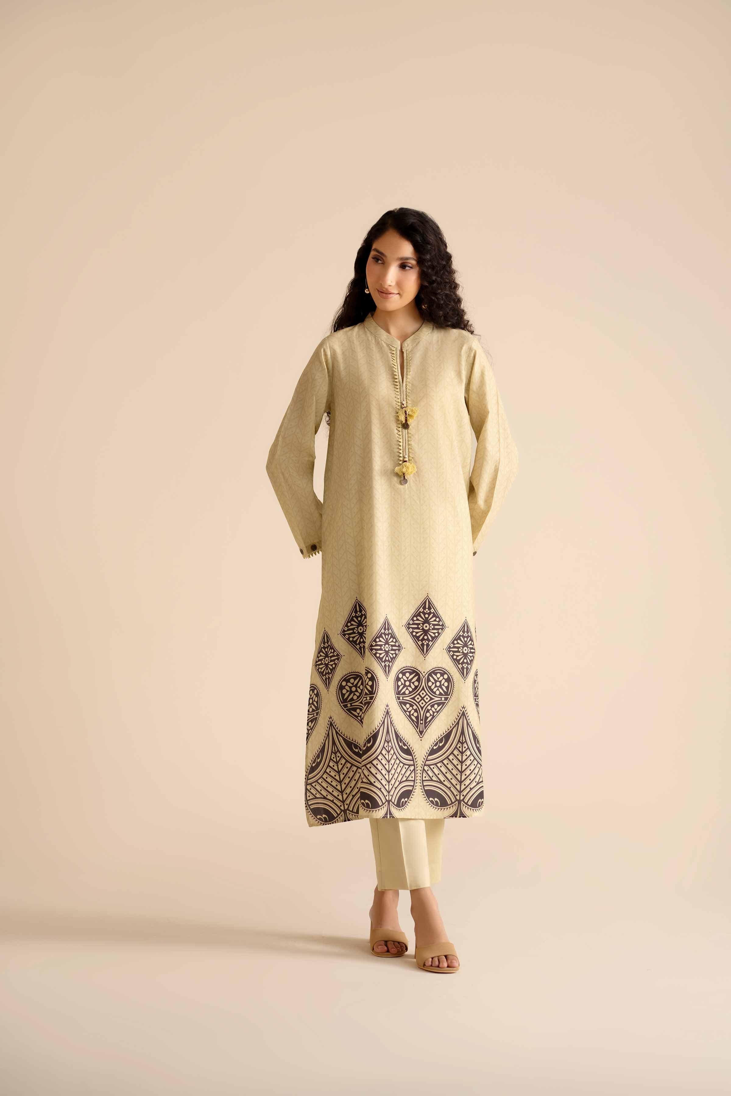 2 Piece - Printed Suit - PW25-53 for Women - Pret Collection | Nishat | Shop Online
