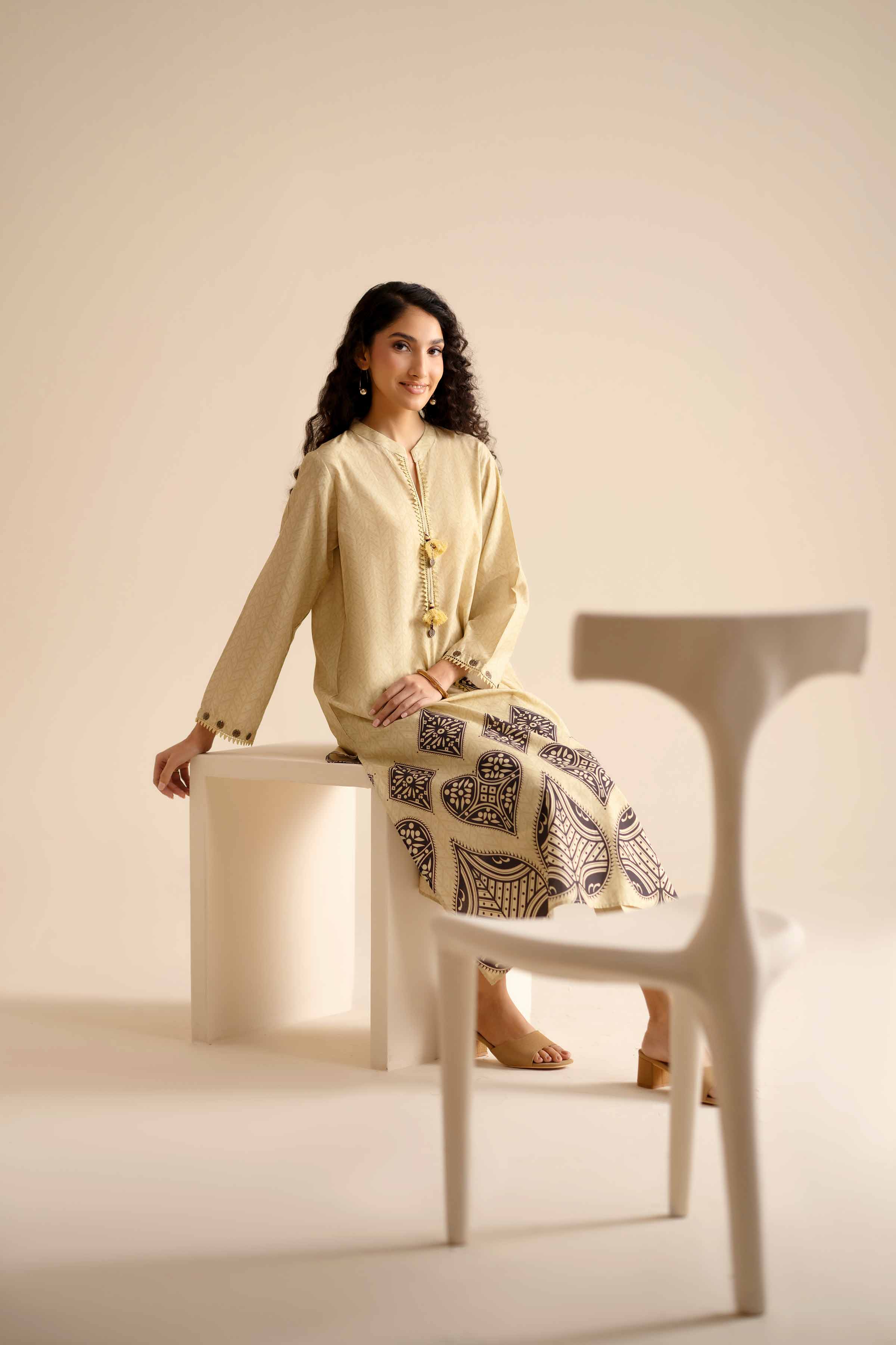 2 Piece - Printed Suit - PW25-53 for Women - Pret Collection | Nishat | Shop Online