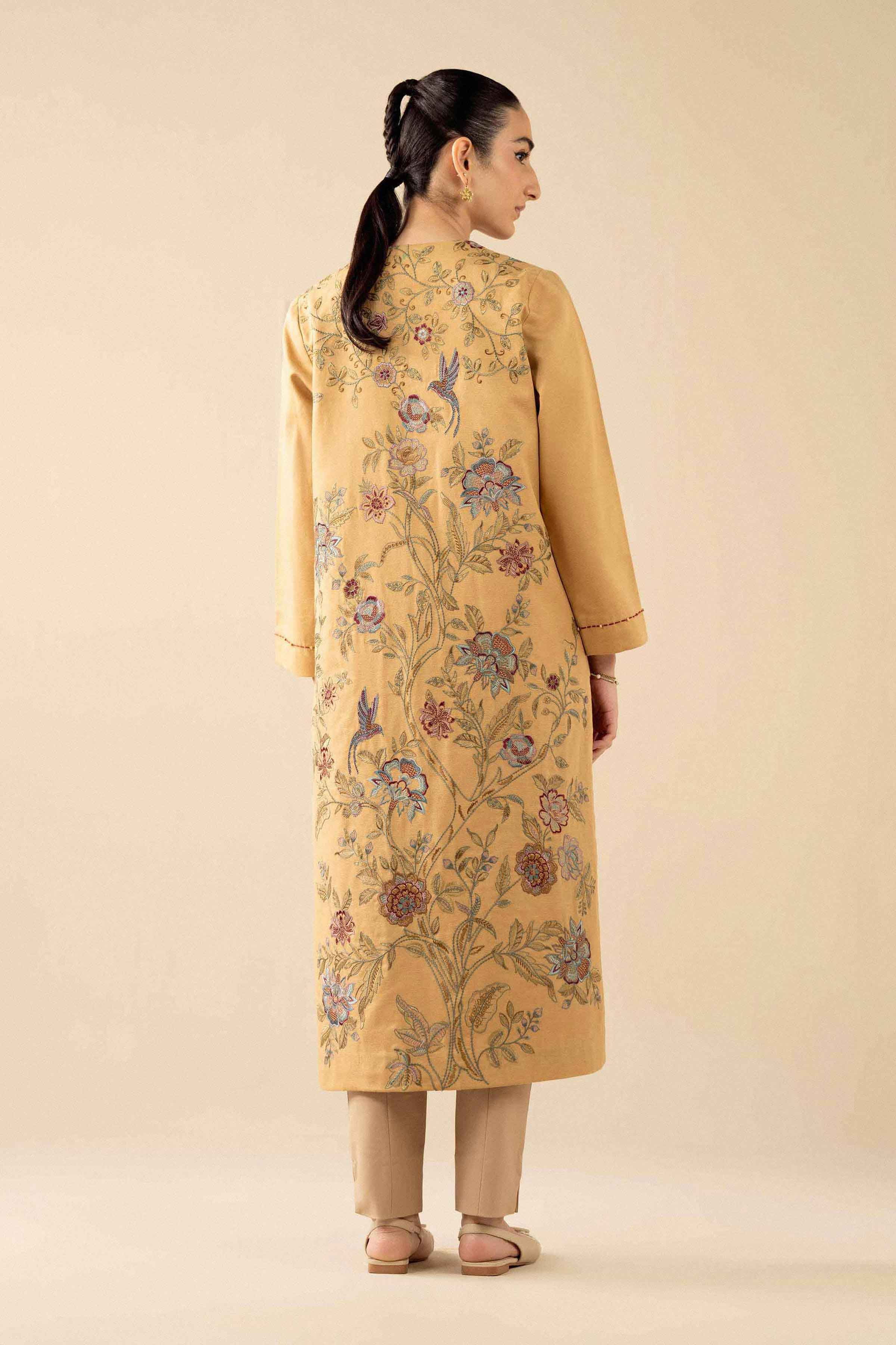 Embroidered Jacket - PW25-546 for Women - Pret Collection | Nishat | Shop Online