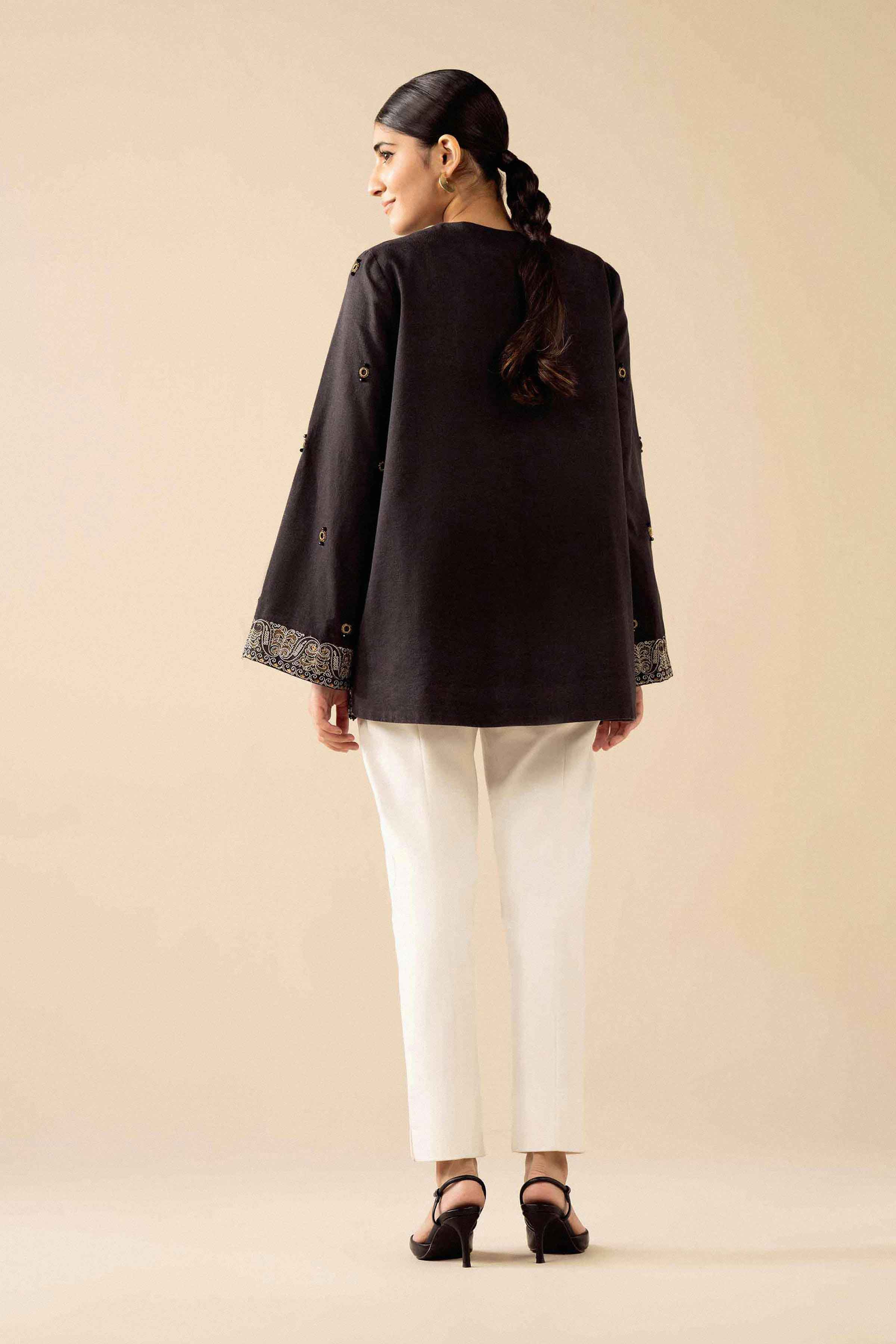 Embroidered Jacket - PW25-550 for Women - Pret Collection | Nishat | Shop Online