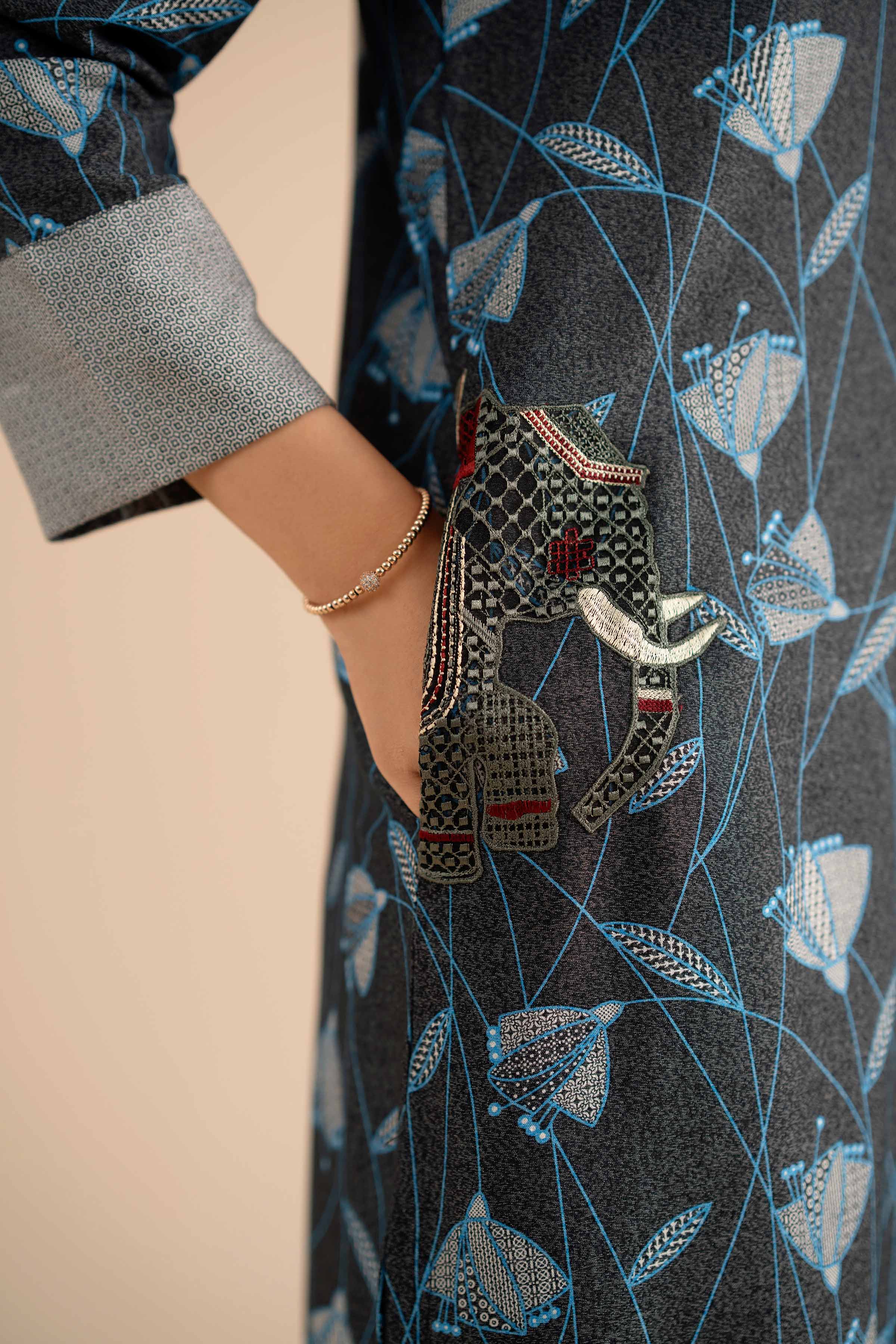 Embroidered Shirt - PW25-565 for Women - Pret Collection | Nishat | Shop Online