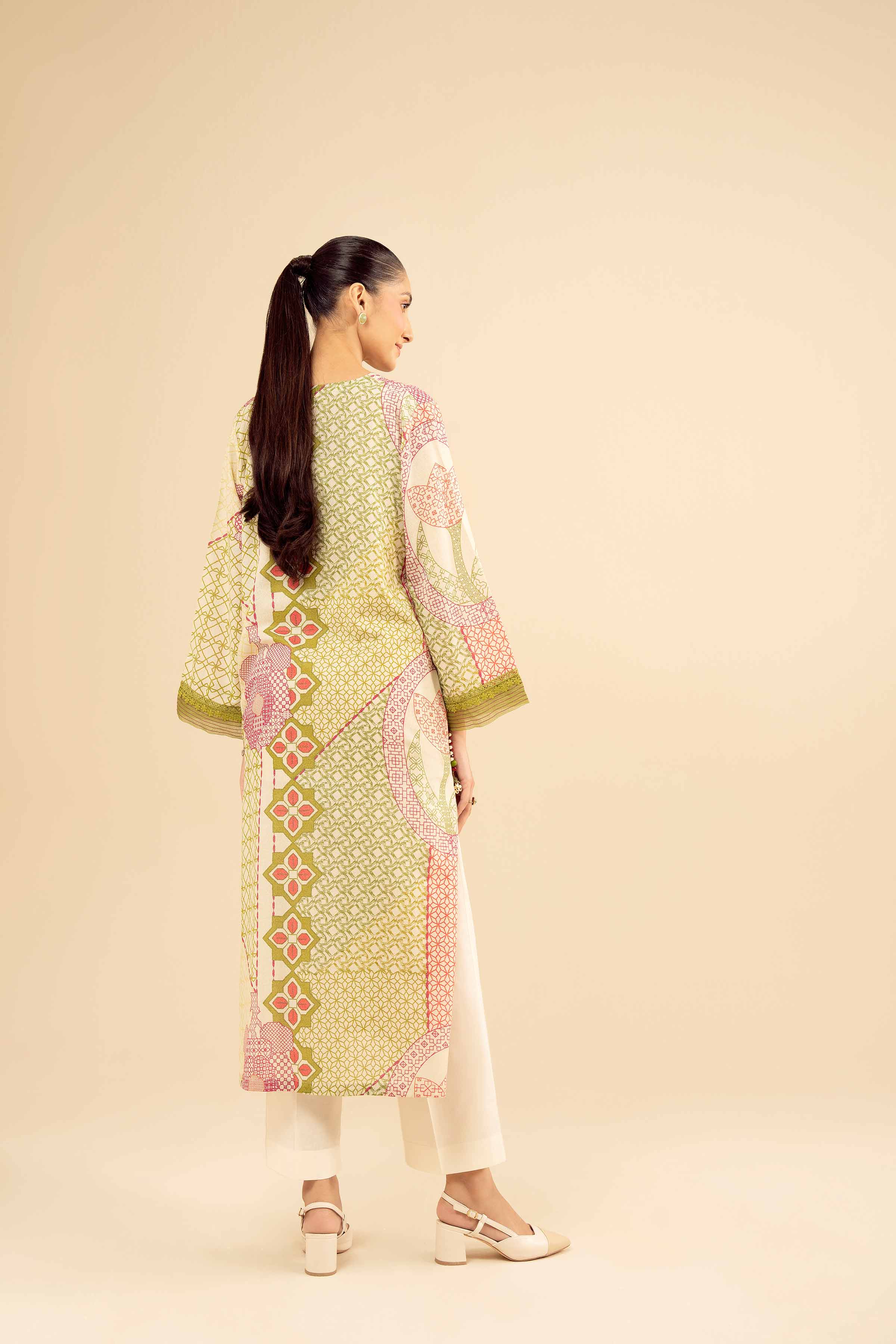 Printed Shirt - PW25-566 for Women - Pret Collection | Nishat | Shop Online