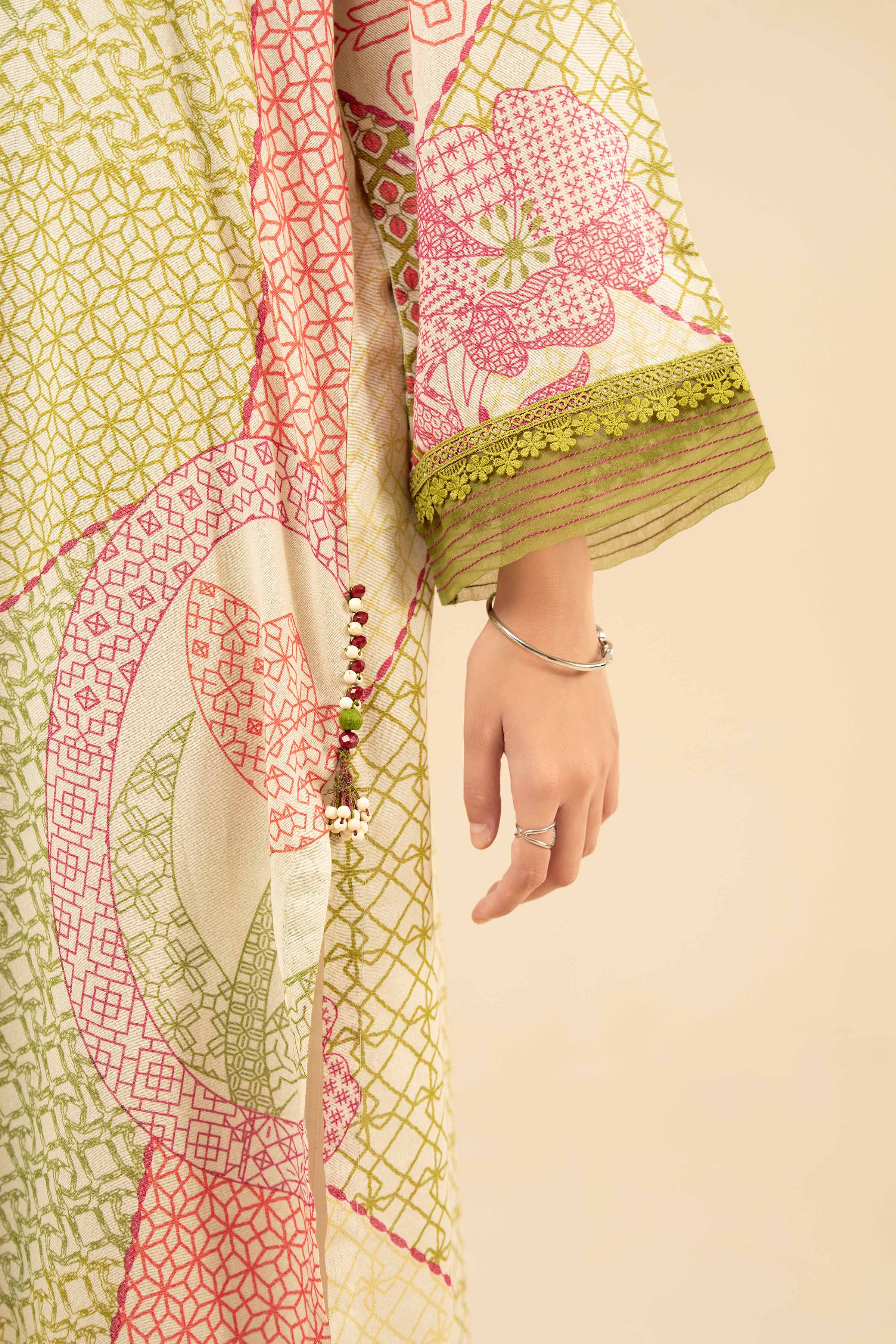 Printed Shirt - PW25-566 for Women - Pret Collection | Nishat | Shop Online