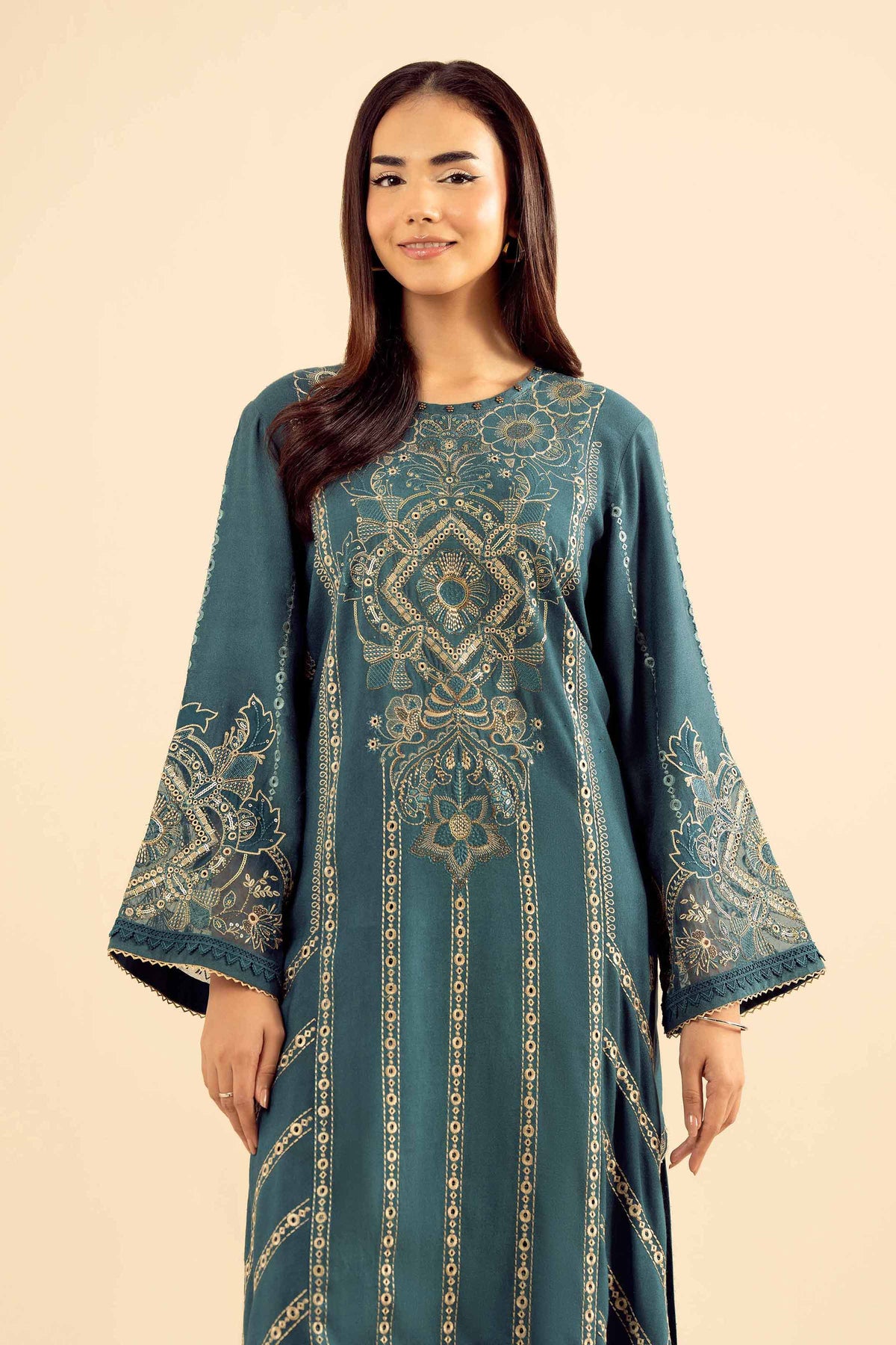 2 Piece - Embroidered Suit - PW25-578 for Women - Pret Collection | Nishat | Shop Online