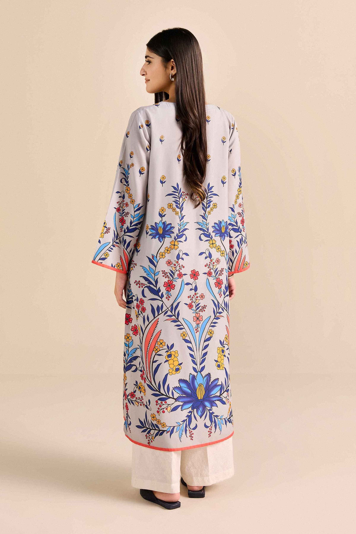 Printed Shirt - PW25-591 for Women - Pret Collection | Nishat | Shop Online