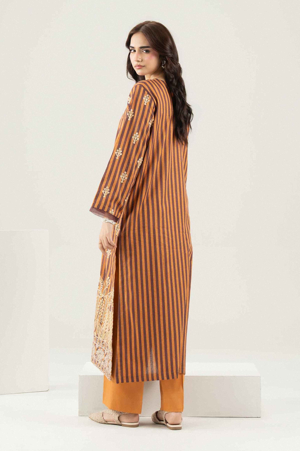 2 Piece - Printed Embroidered Suit - PW25-84 for Women - Pret Collection | Nishat | Shop Online