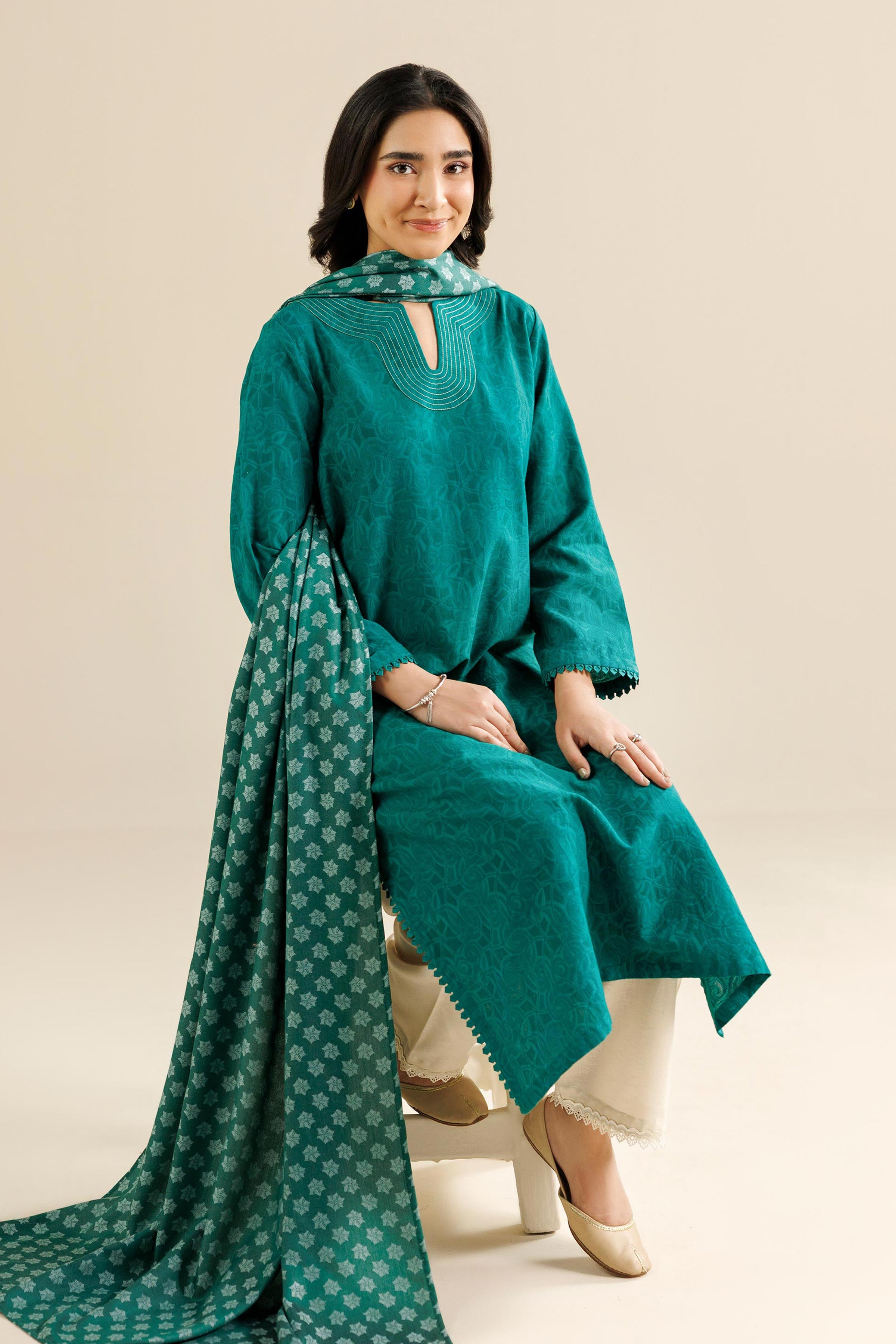 2 Piece - Solid Suit - PW25-97 for Women - Pret Collection | Nishat | Shop Online