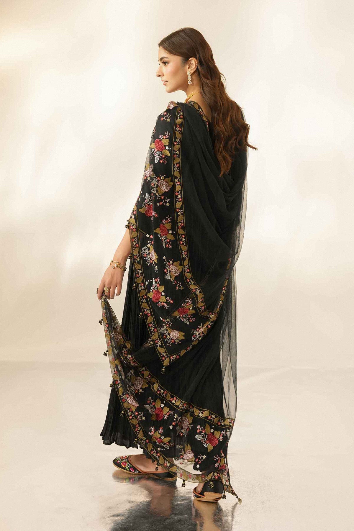 Embroidered Dupatta - ST1DE-LUXE26WV1-5 for Women - Pret Collection | Nishat | Shop Online