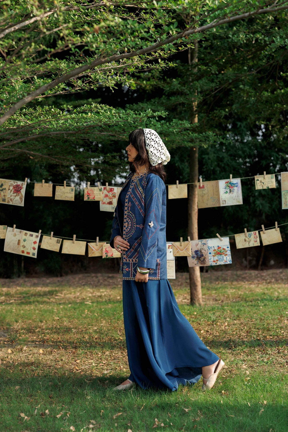 Printed Embroidered Jacket - ST1JE-PRET26WV2-2 for Women - Pret Collection | Nishat | Shop Online