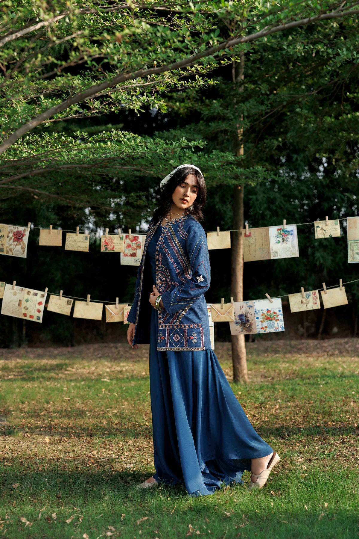 Printed Embroidered Jacket - ST1JE-PRET26WV2-2 for Women - Pret Collection | Nishat | Shop Online