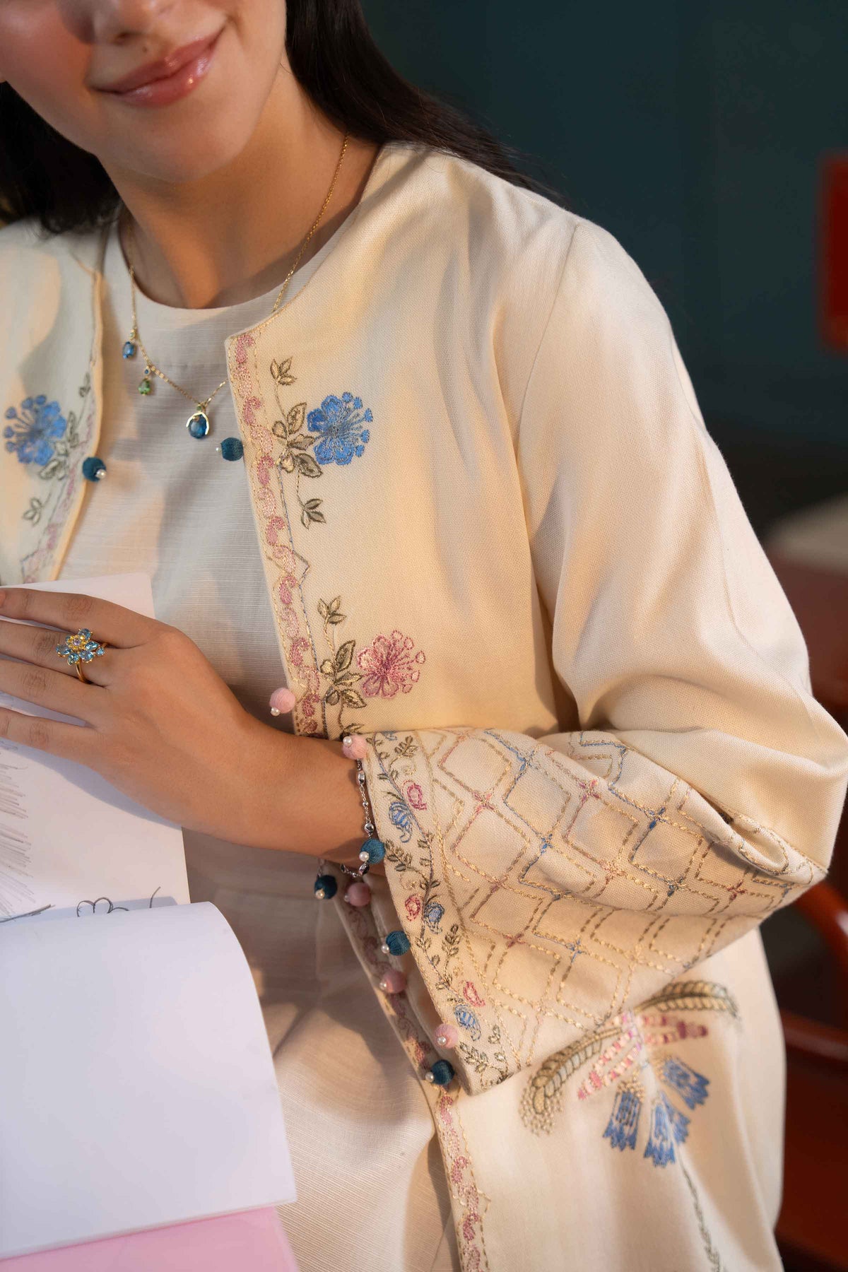 Embroidered Jacket - ST1JE-PRET26WV2-7 for Women - Pret Collection | Nishat | Shop Online