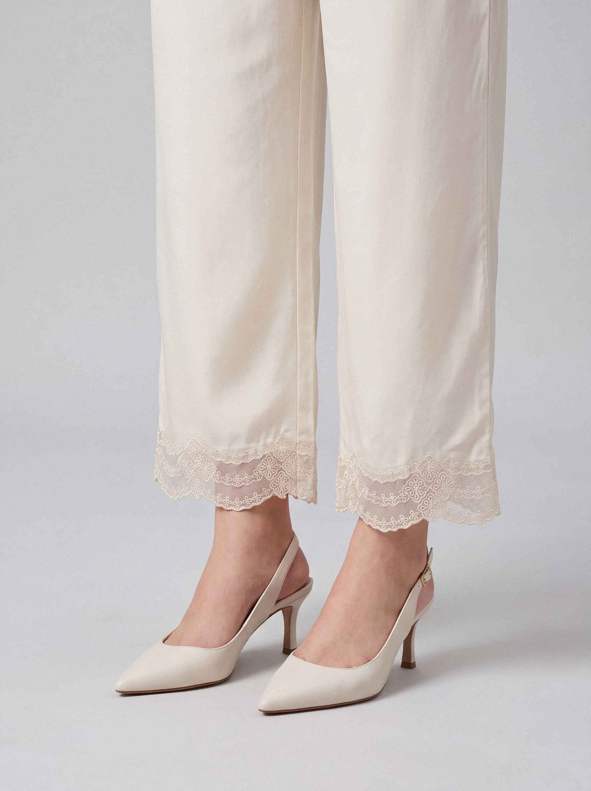 EMBROIDERED TROUSERS - ST1PE-BOUT26WV1-14 for Women - Boutique Collection | Nishat | Shop Online