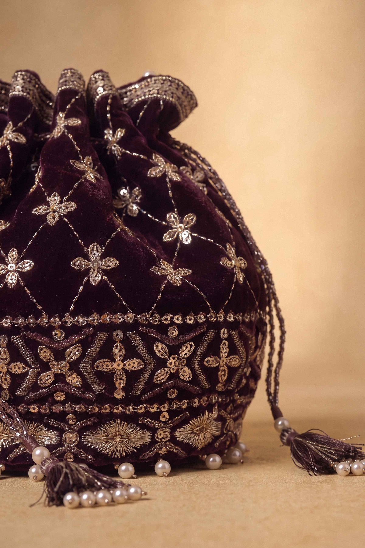 Embroidered Pouch - ST1PE-LUXE26WV2-9 for Women - Pret Collection | Nishat | Shop Online