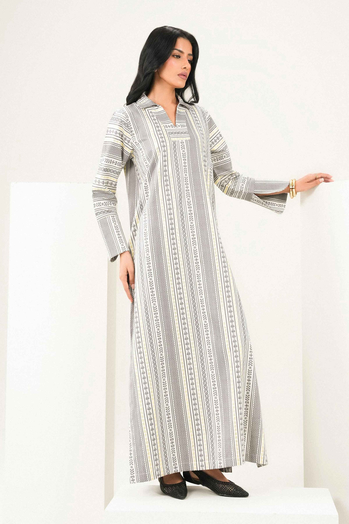 Printed Shirt - ST1S-AURA26WV2-3 for Women - Pret Collection | Nishat | Shop Online