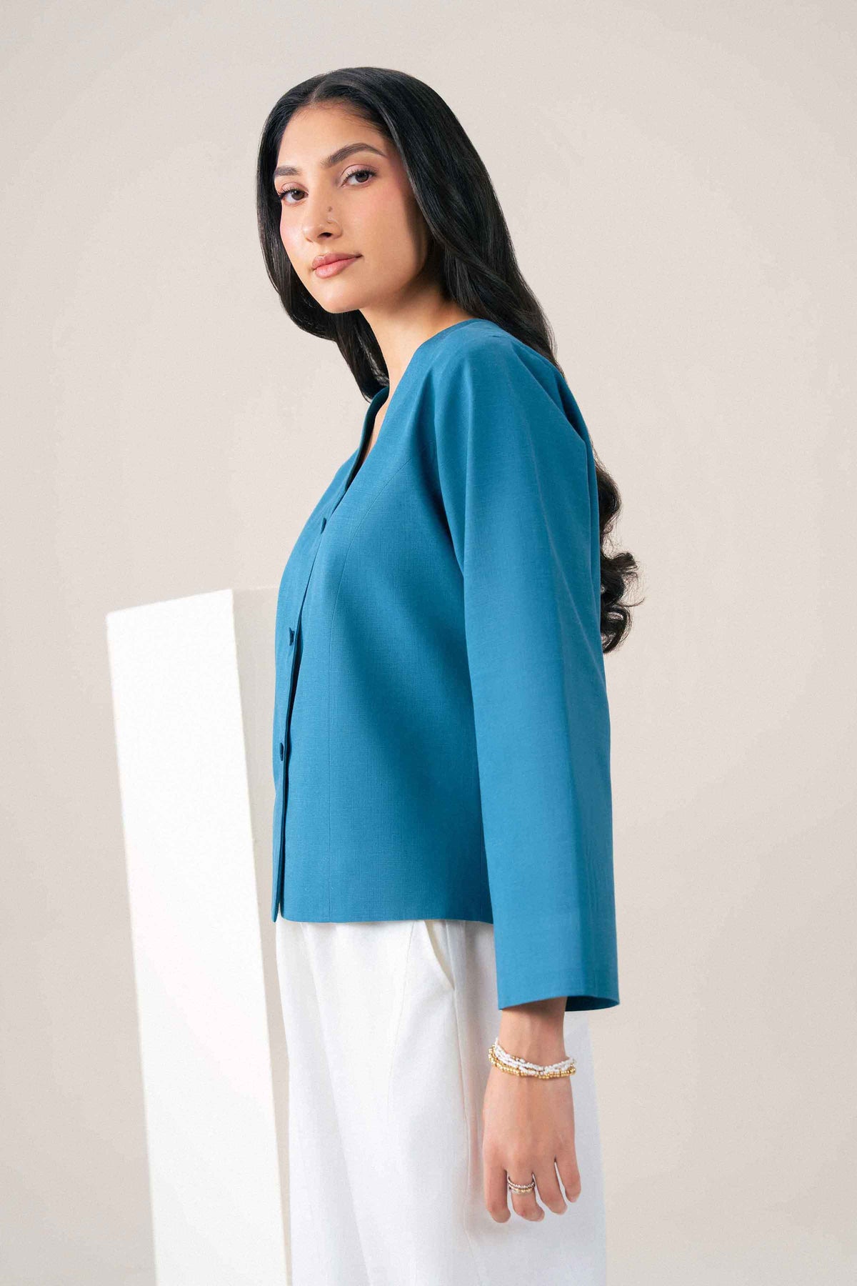 Solid Jacket - ST1S-AURA26WV2-5 for Women - Pret Collection | Nishat | Shop Online
