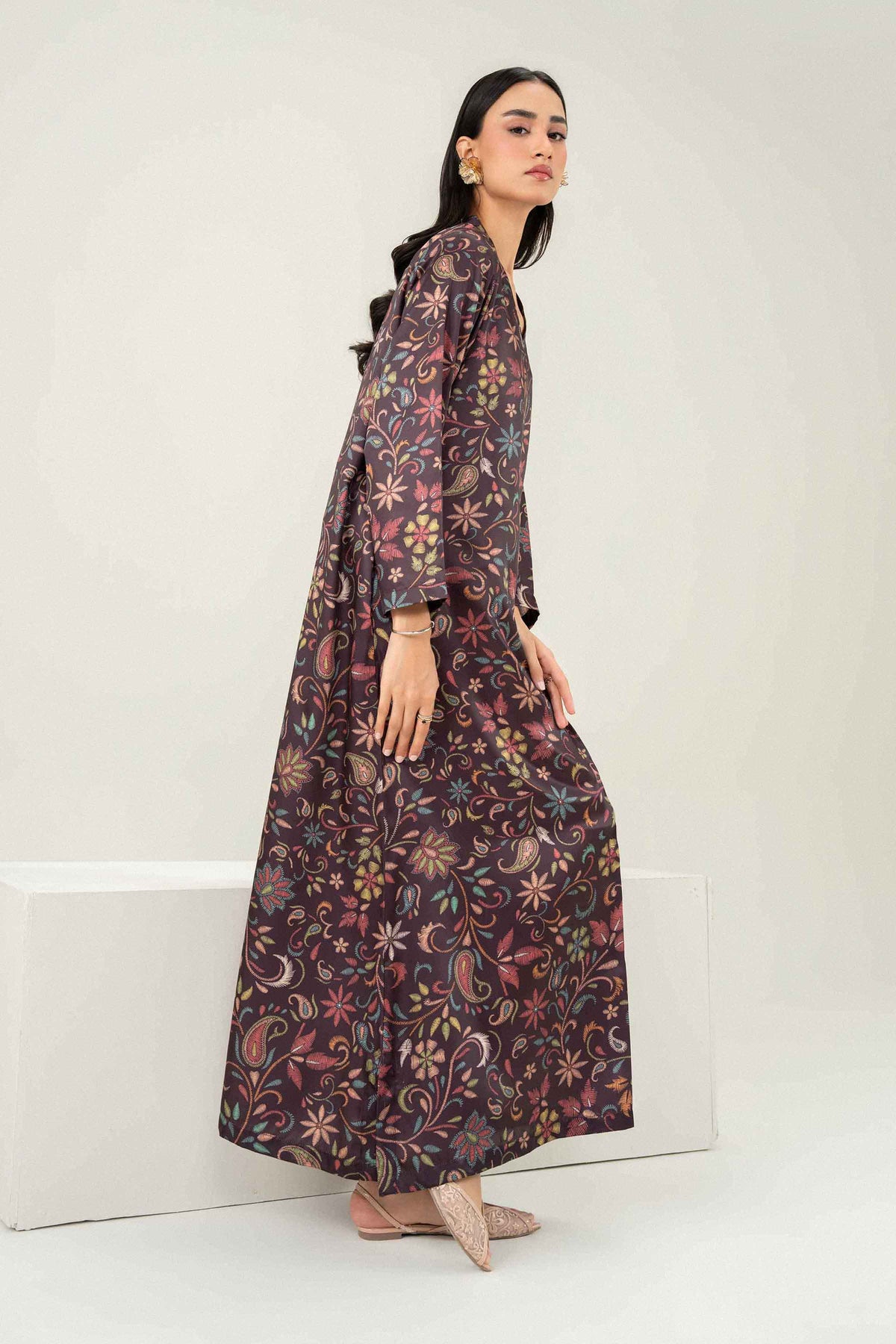 Printed Dress - ST1S-JALA26WV1-3