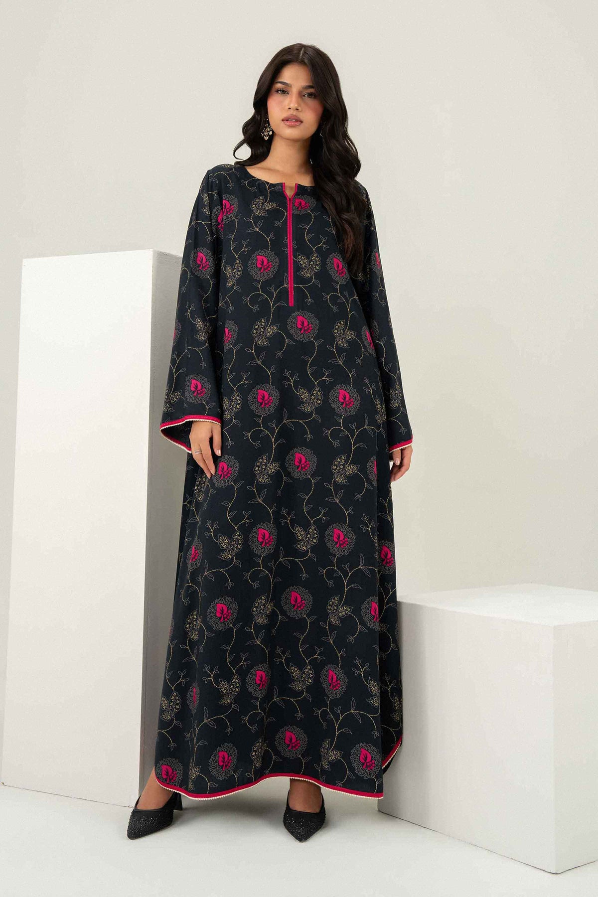 Printed Jalabiya - ST1S-JALA26WV2-3
