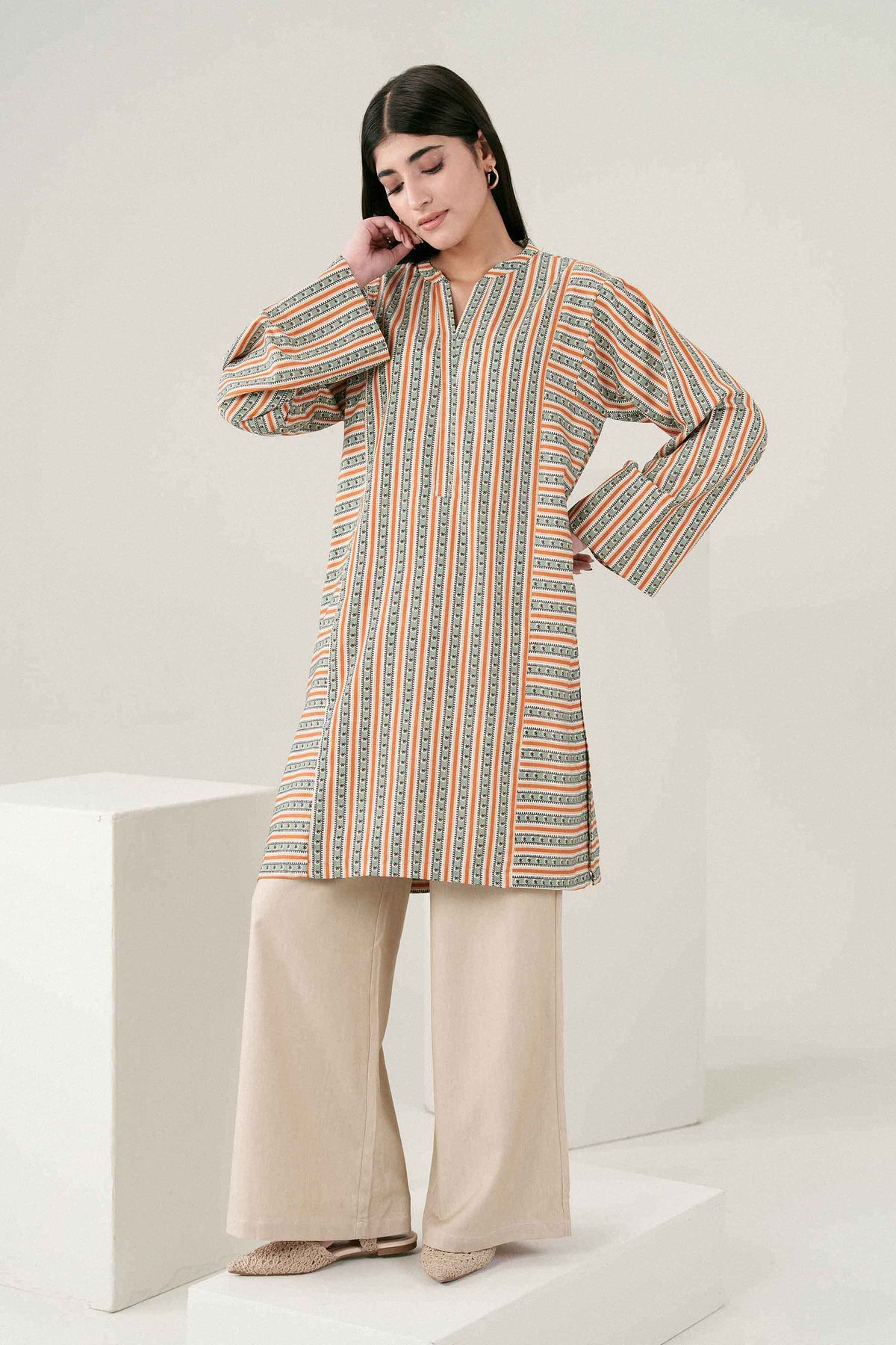 Printed Shirt - ST1S-PRET26WV1-1