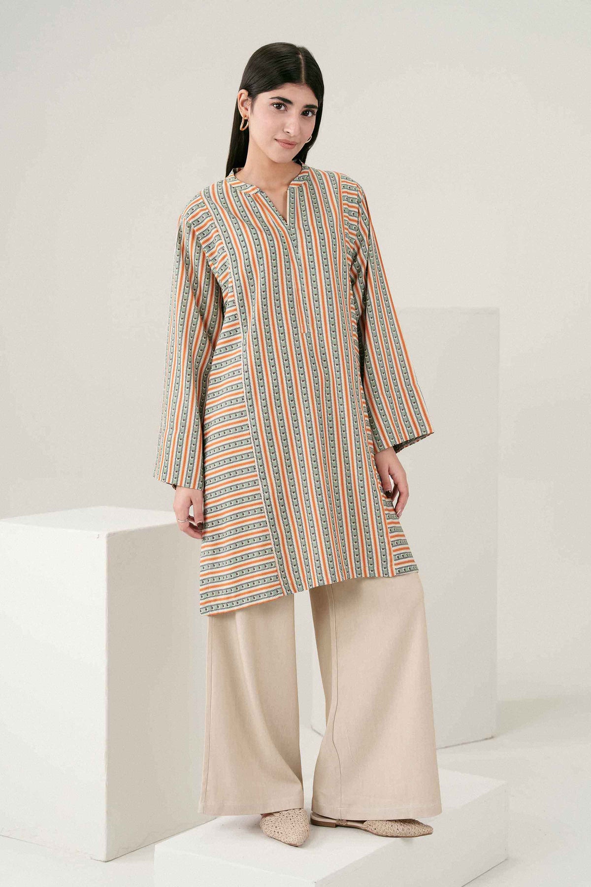 Printed Shirt - ST1S-PRET26WV1-1