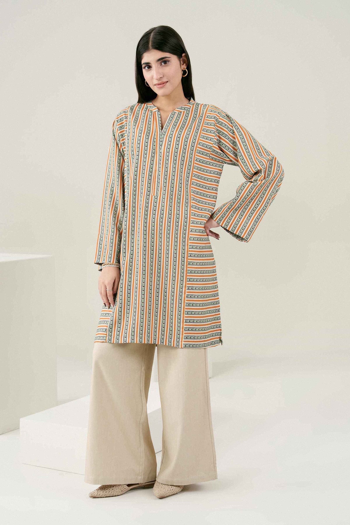Printed Shirt - ST1S-PRET26WV1-1