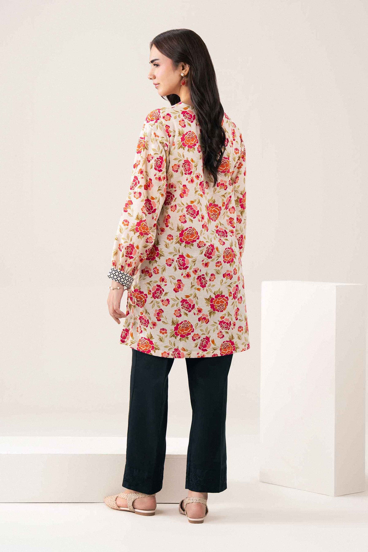 Printed Shirt - ST1S-PRET26WV2-2 for Women - Pret Collection | Nishat | Shop Online