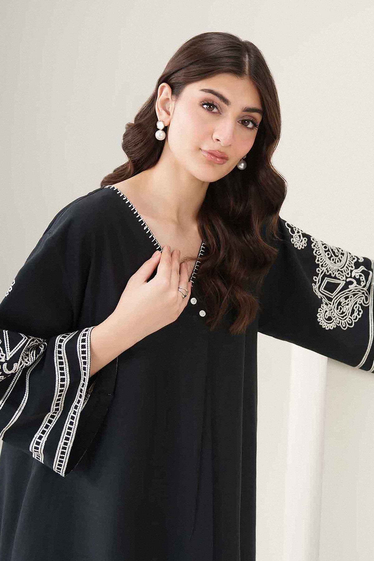 Embroidered Dress - ST1SE-AURA26WV1-2 for Women - Pret Collection | Nishat | Shop Online
