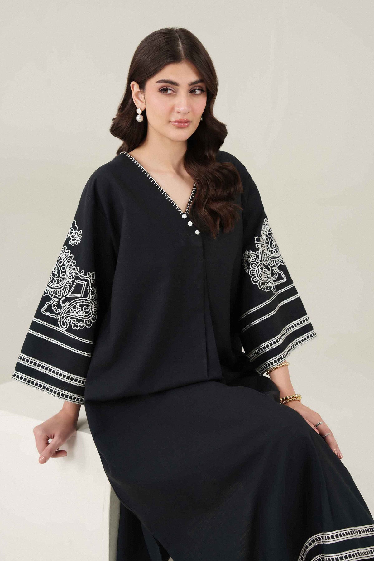 Embroidered Dress - ST1SE-AURA26WV1-2 for Women - Pret Collection | Nishat | Shop Online