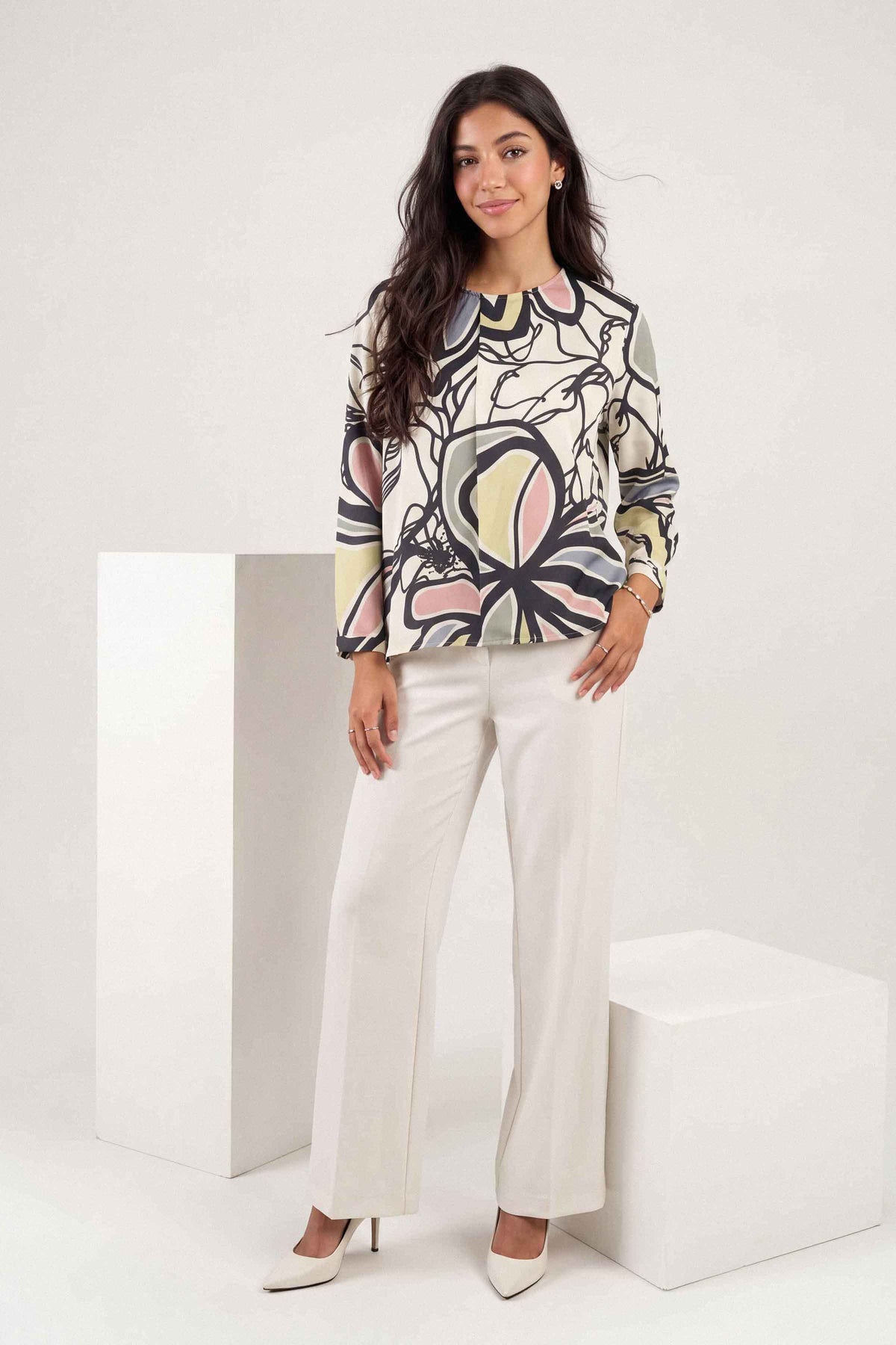 Printed Tunic - ST1SE-AURA26WV1-5