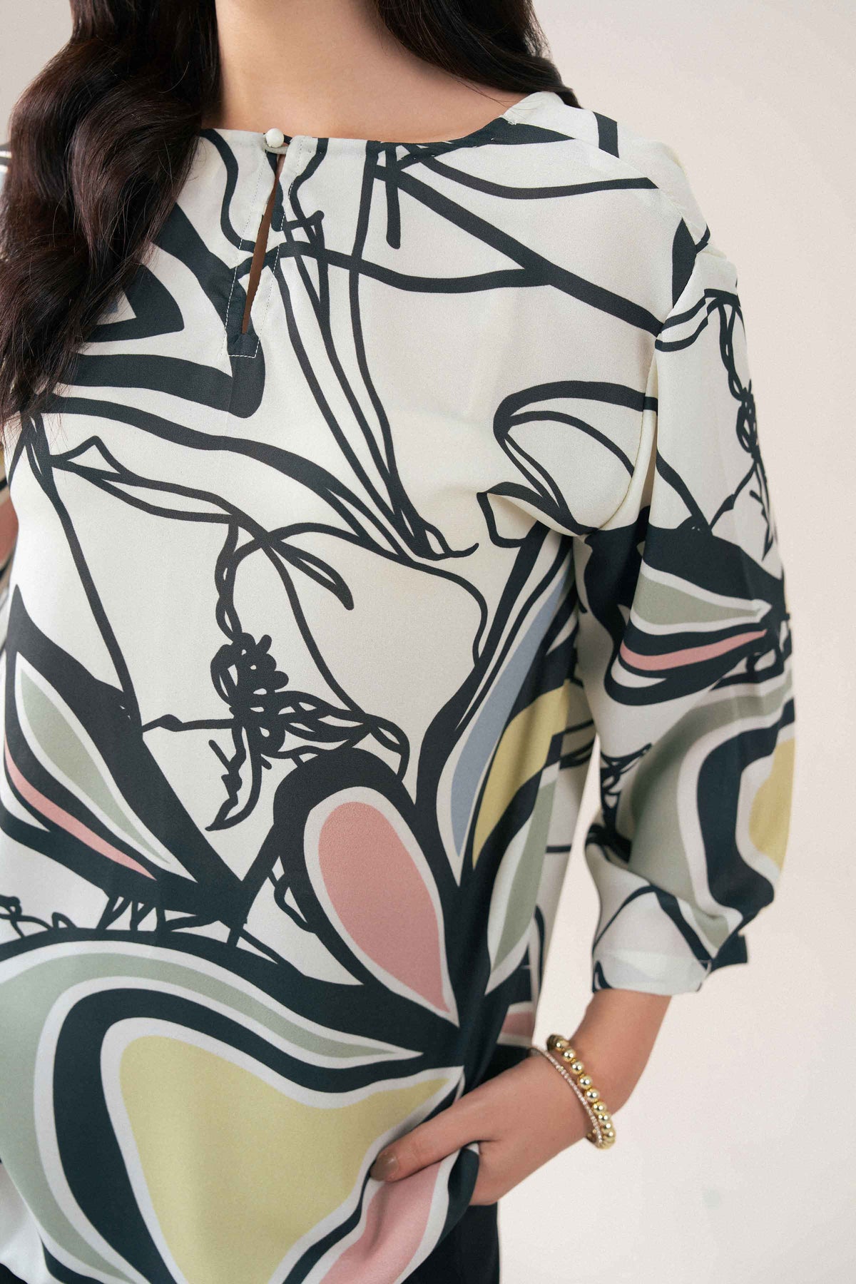 Printed Tunic - ST1SE-AURA26WV1-5