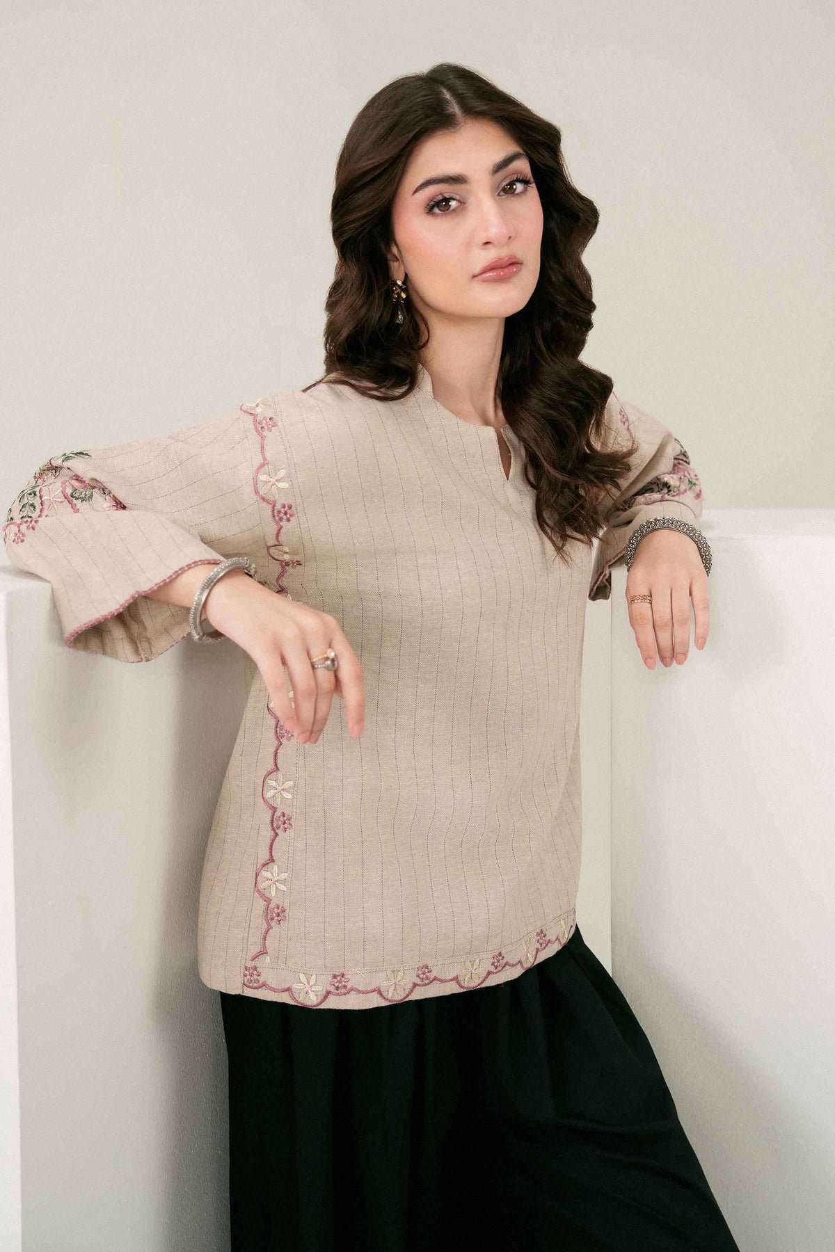 Embroidered Tunic - ST1SE-AURA26WV1-6 for Women - Pret Collection | Nishat | Shop Online