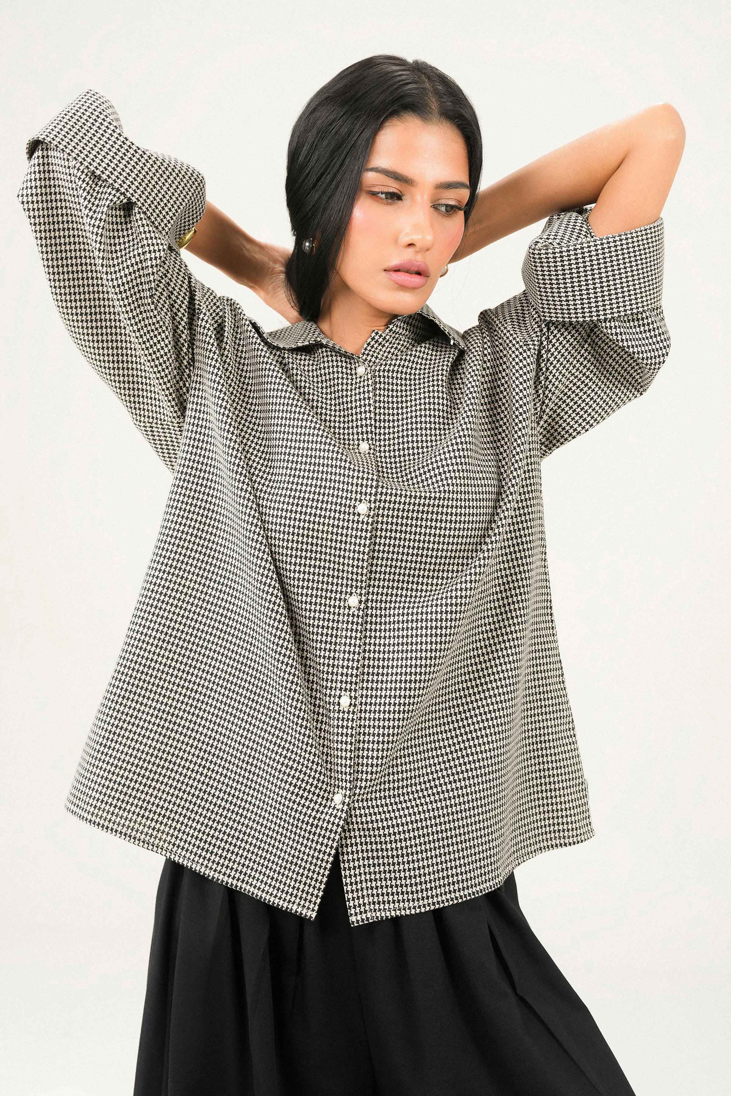 Printed Shirt - ST1SE-AURA26WV3-5 for Women - Pret Collection | Nishat | Shop Online