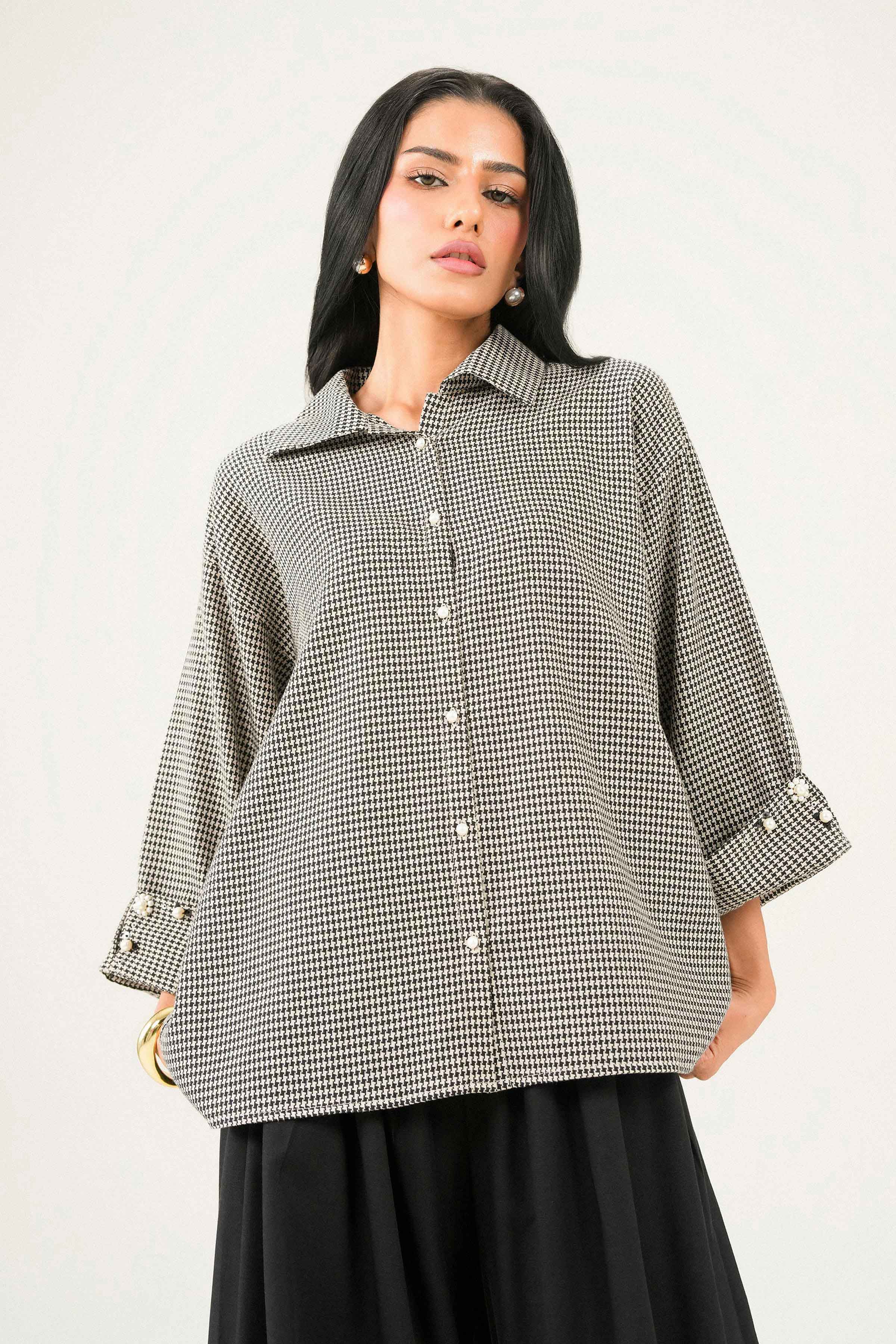 Printed Shirt - ST1SE-AURA26WV3-5 for Women - Pret Collection | Nishat | Shop Online