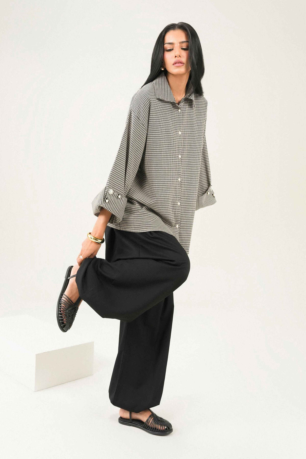 Printed Shirt - ST1SE-AURA26WV3-5 for Women - Pret Collection | Nishat | Shop Online