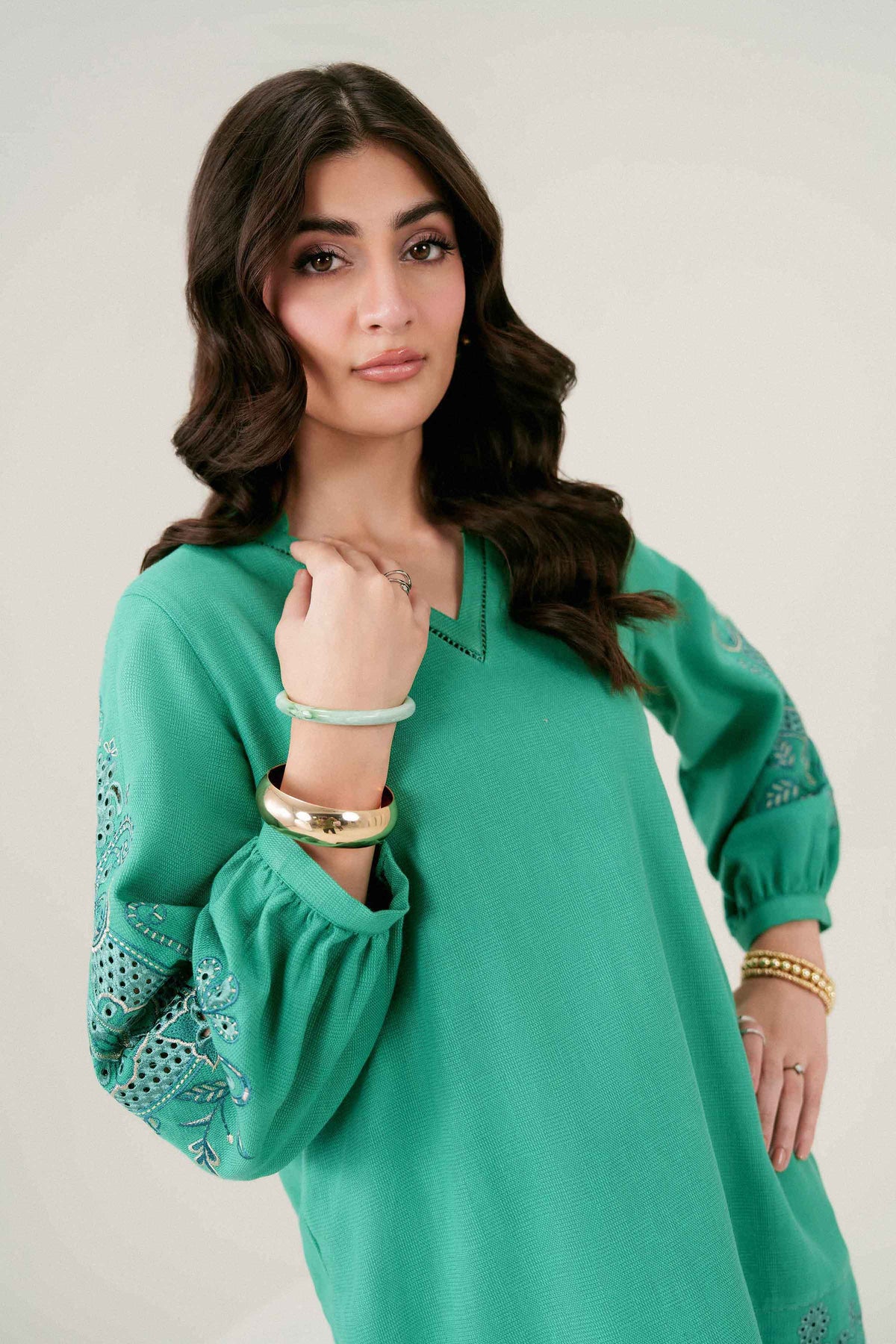 Embroidered Tunic - ST1SE-AURA26WV3-7 for Women - Pret Collection | Nishat | Shop Online