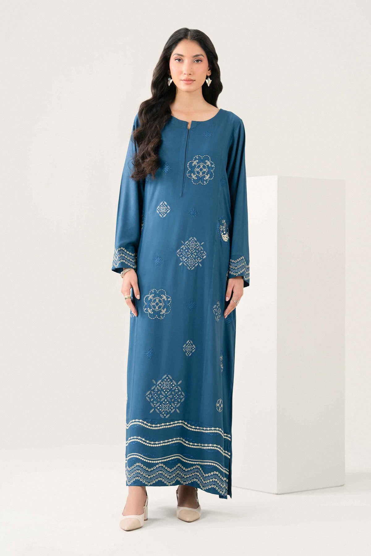 Embroidered Dress - ST1SE-JALA26WV1-1