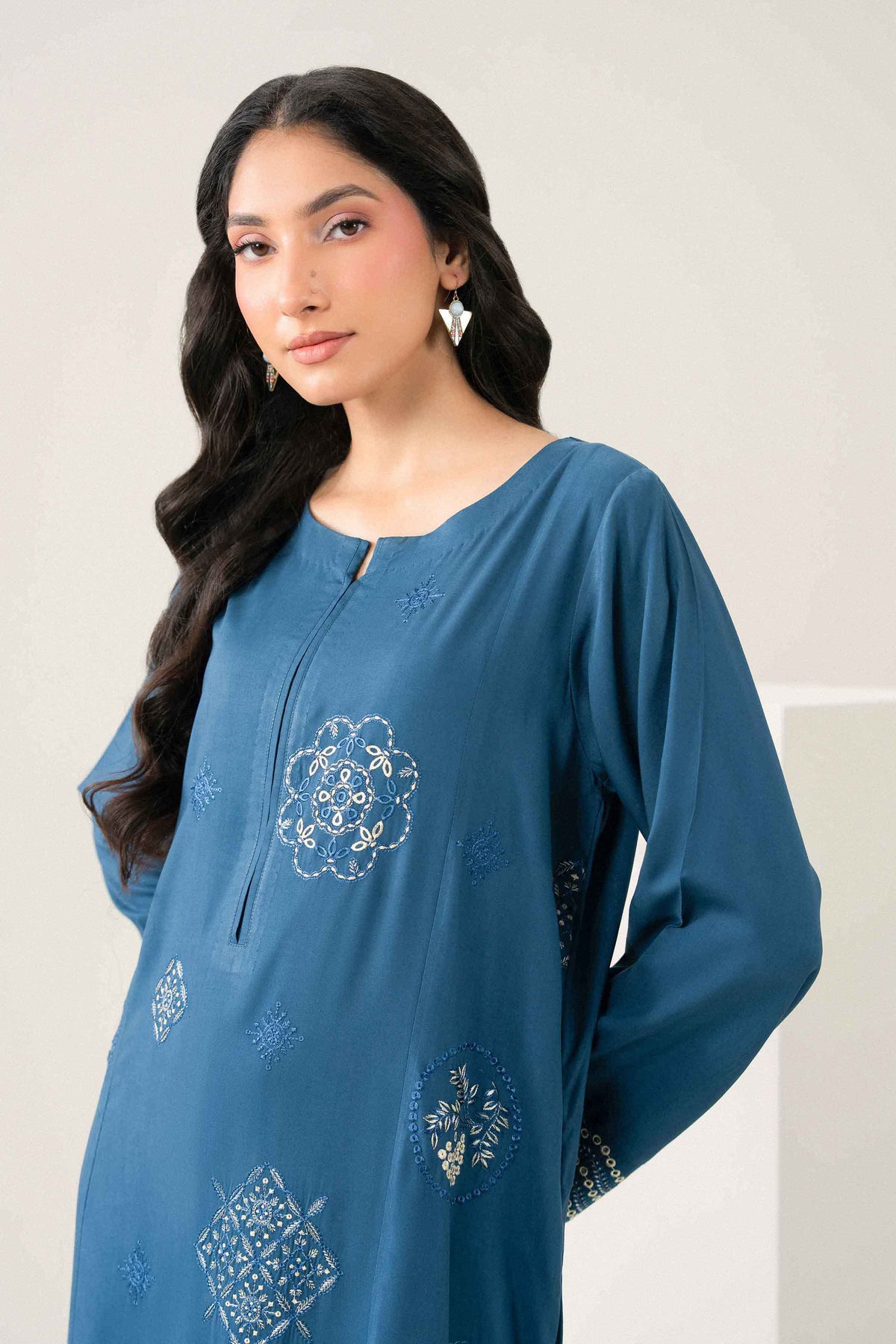 Embroidered Dress - ST1SE-JALA26WV1-1