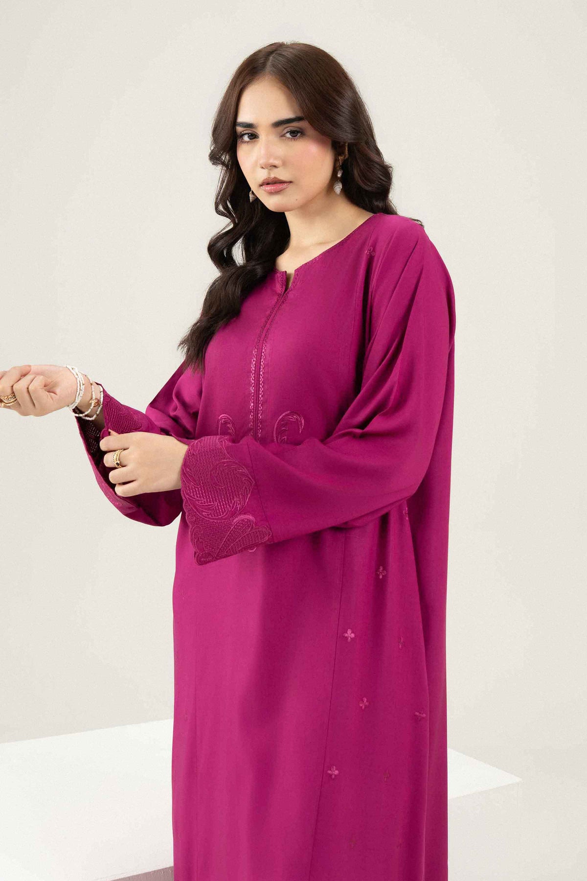 Embroidered Dress - ST1SE-JALA26WV2-1