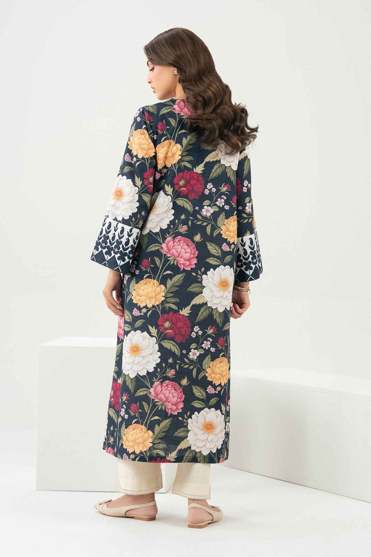 Printed Embroidered Shirt - ST1SE-PRET26WV2-7 for Women - Pret Collection | Nishat | Shop Online