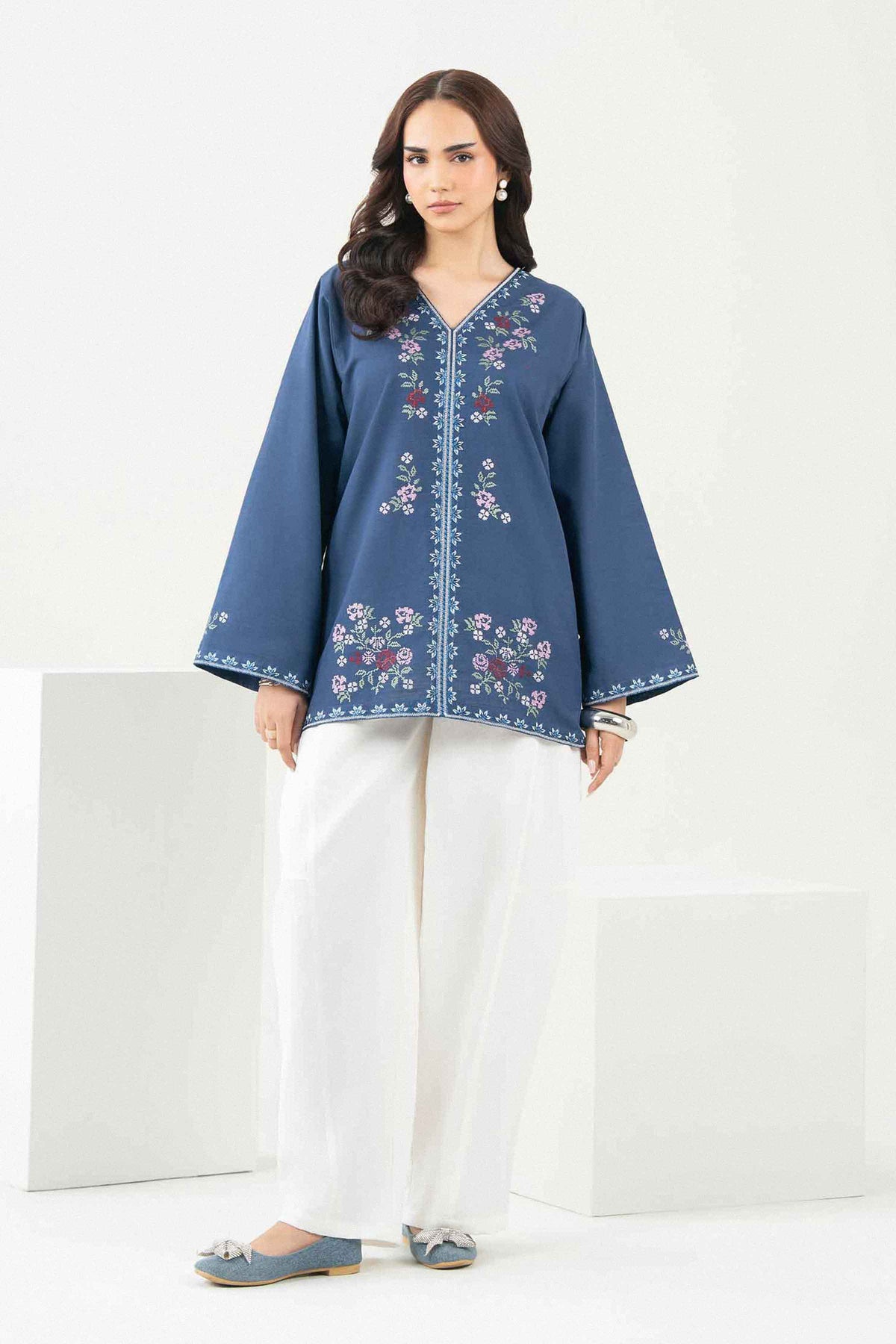 Embroidered Tunic - ST1SE-PRET26WV3-4 for Women - Pret Collection | Nishat | Shop Online