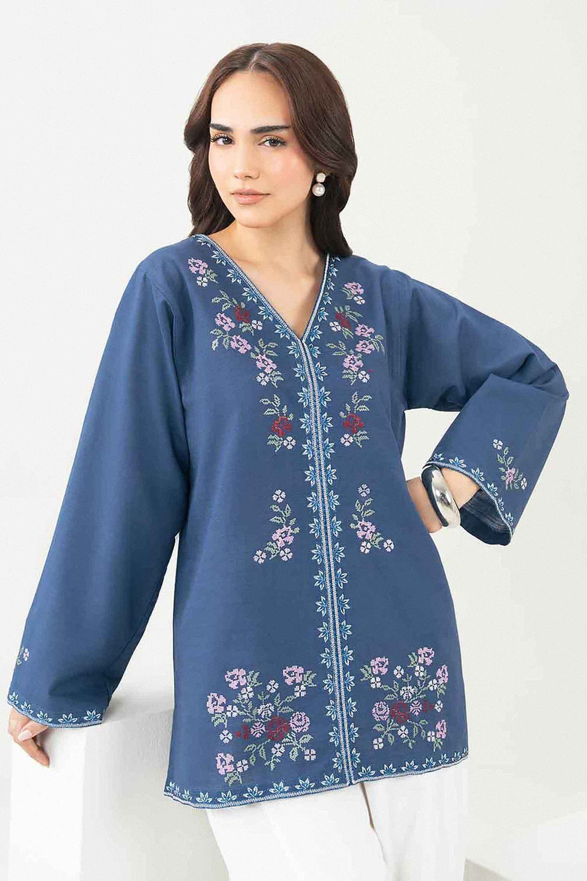 Embroidered Tunic - ST1SE-PRET26WV3-4 for Women - Pret Collection | Nishat | Shop Online