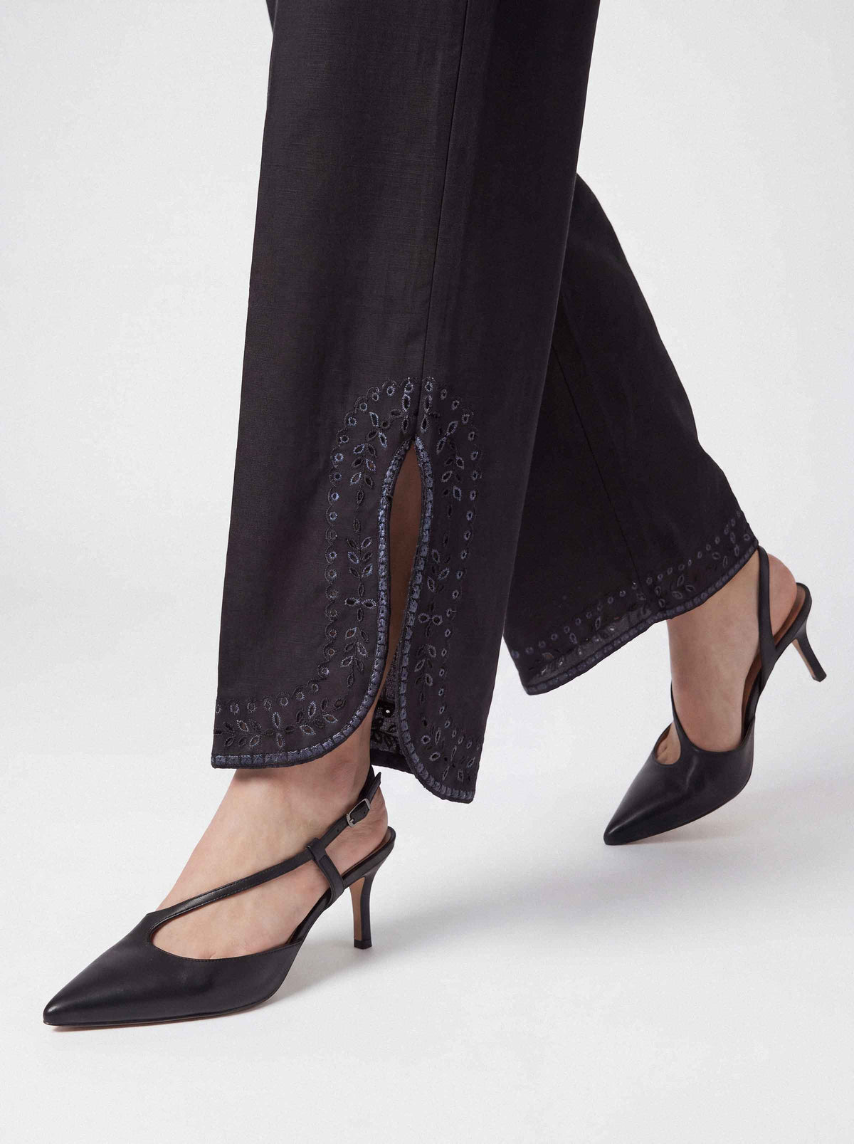 Embroidered Trousers - ST1TE-PRET26WV2-4 for Women - Pret Collection | Nishat | Shop Online