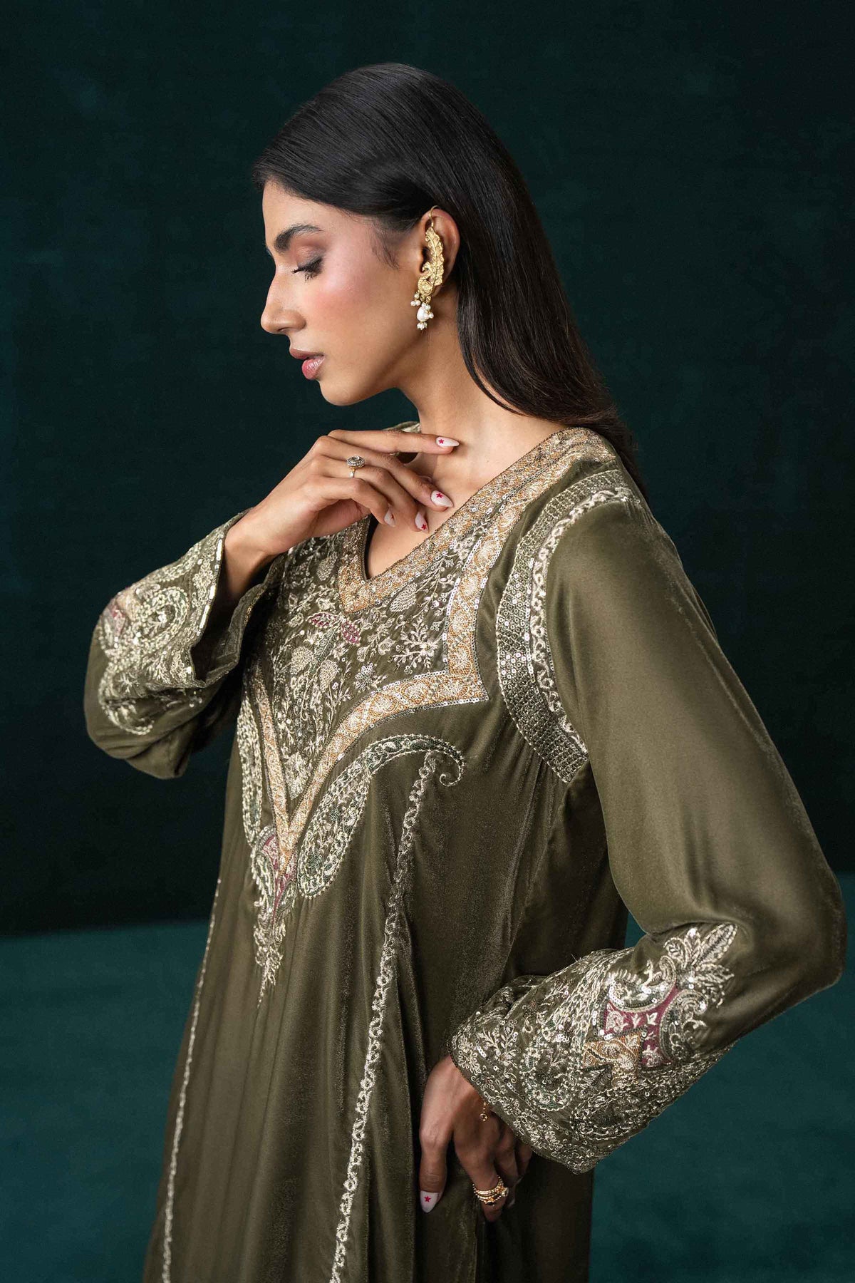 2 Piece - Embroidered Suit - ST2PE-BOUT26WV1-12 for Women - Boutique Collection | Nishat | Shop Online