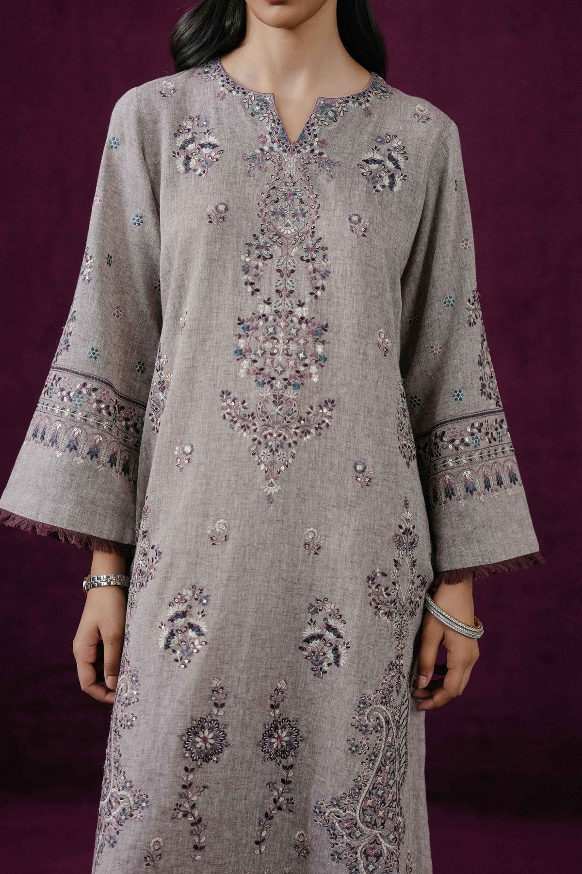 2 PIECE - EMBROIDERED SUIT - ST2PE-BOUT26WV2-15 for Women - Boutique Collection | Nishat | Shop Online