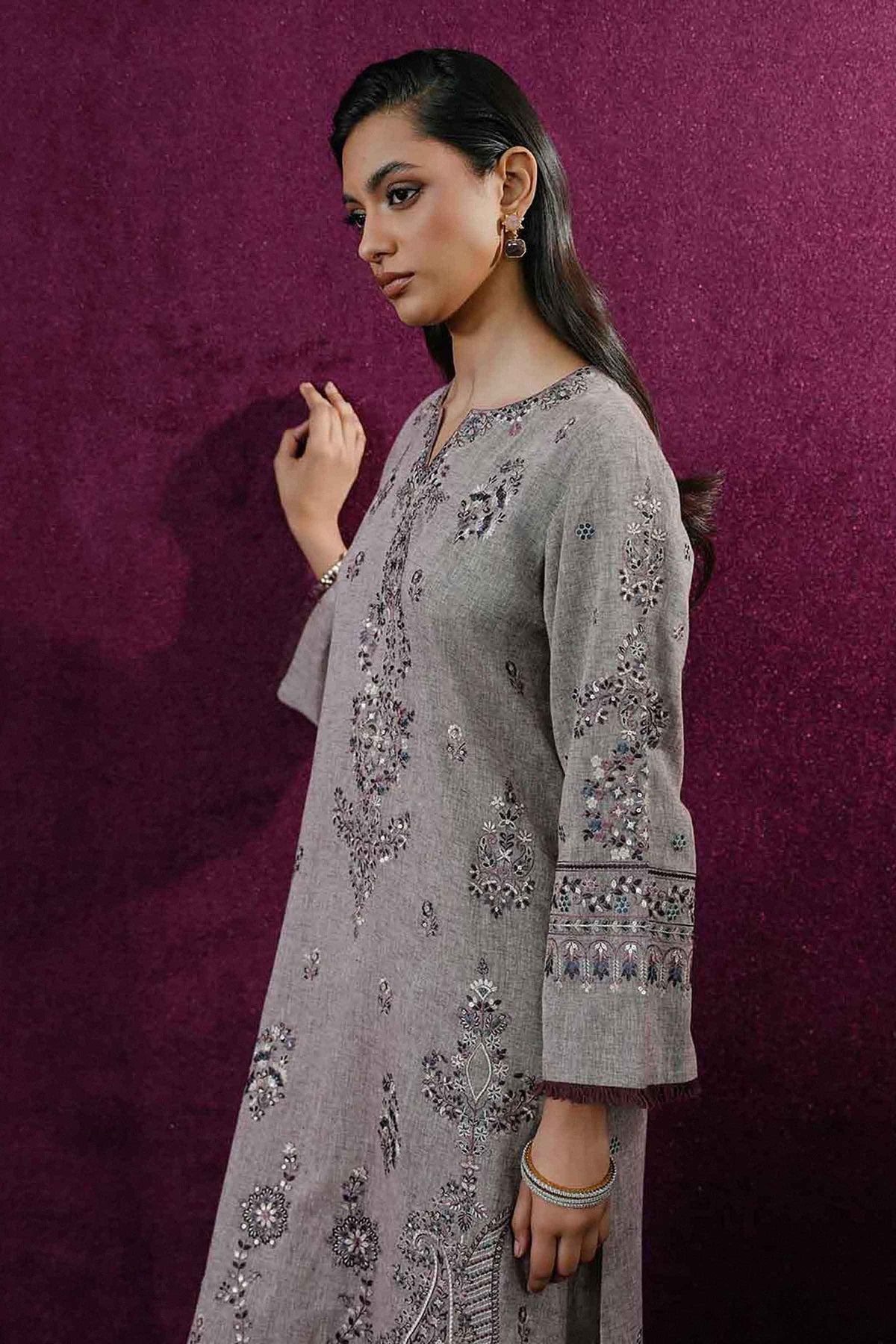 2 PIECE - EMBROIDERED SUIT - ST2PE-BOUT26WV2-15 for Women - Boutique Collection | Nishat | Shop Online