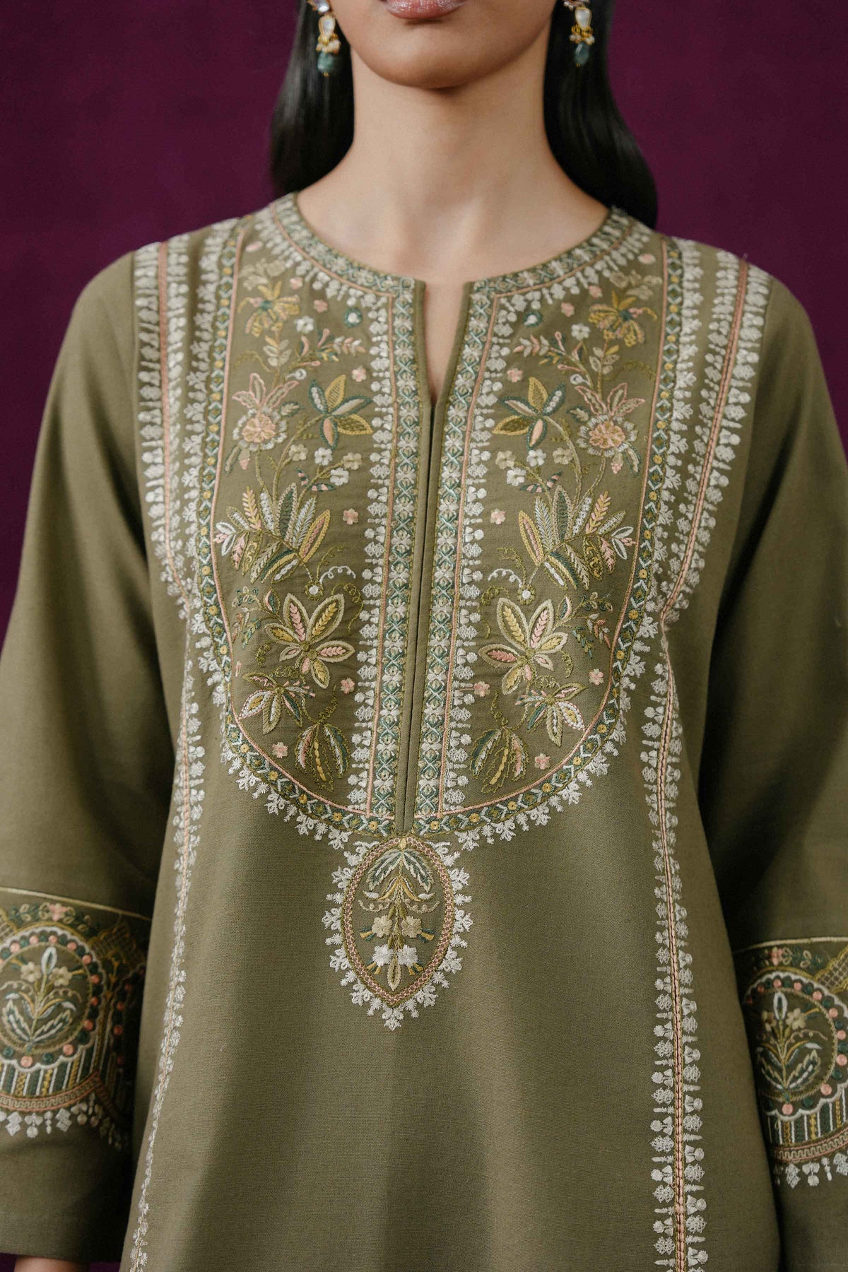 2 PIECE - EMBROIDERED SUIT - ST2PE-BOUT26WV2-22 for Women - Boutique Collection | Nishat | Shop Online