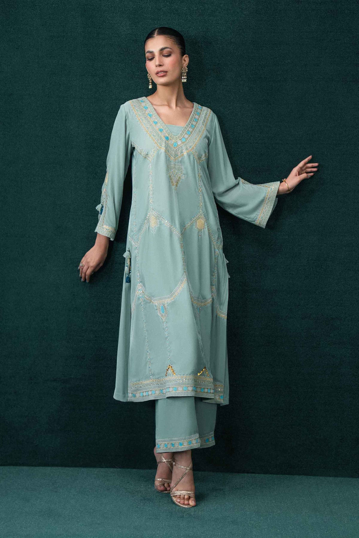 2 Piece - Embroidered Suit - ST2PE-BOUT26WV2-7