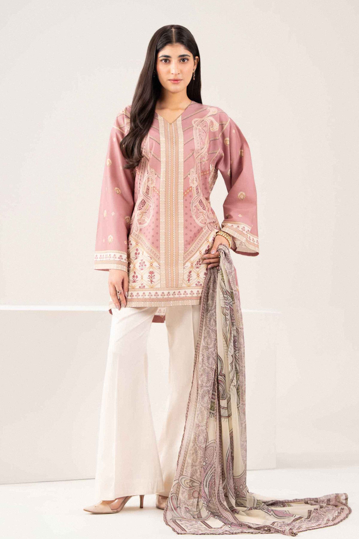 2 Piece - Printed Suit - ST2SD-PRET26WV1-3 for Women - Pret Collection | Nishat | Shop Online
