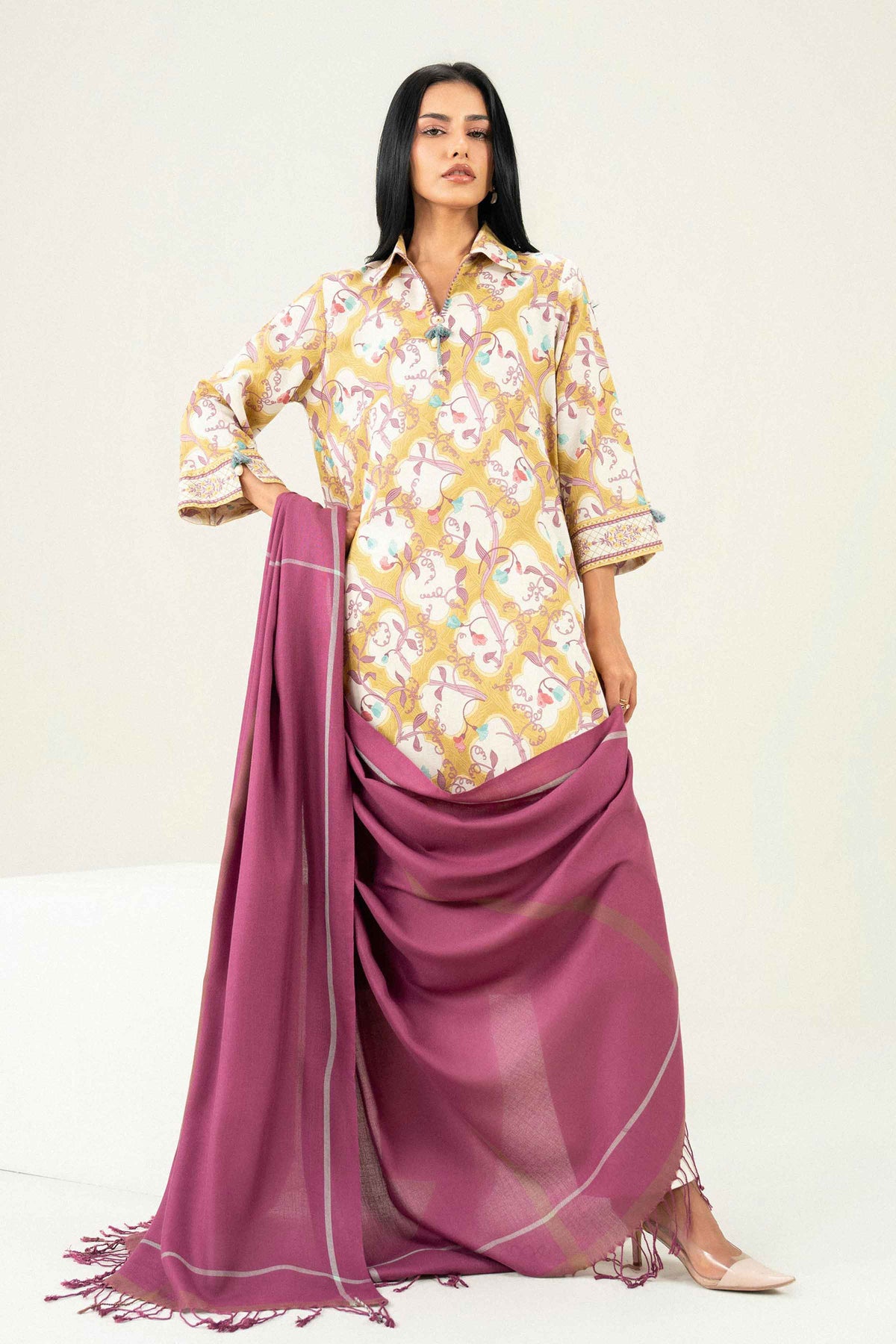2 Piece - Printed Suit - ST2SD-PRET26WV2-6 for Women - Pret Collection | Nishat | Shop Online