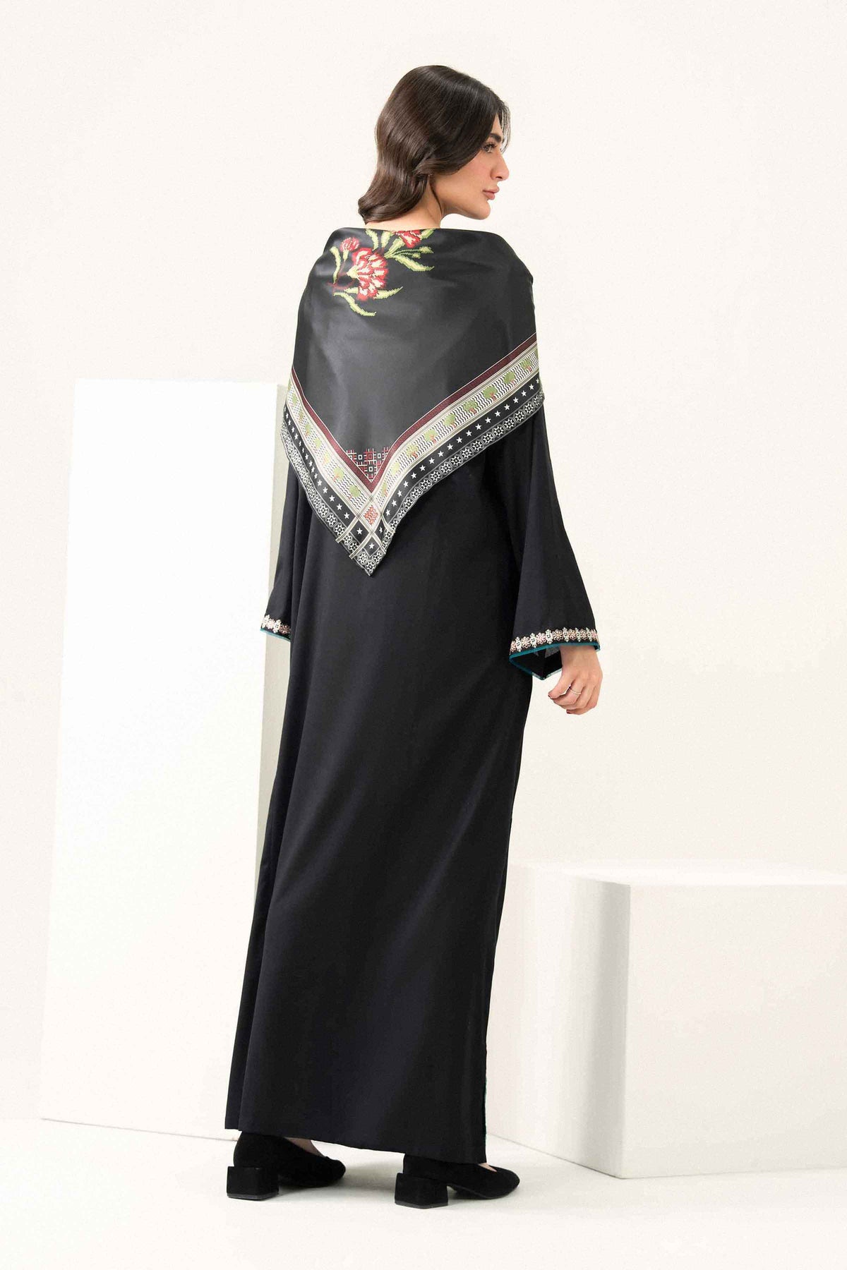 2 Piece - Printed Embroidered Dress - ST2SDE-JALA26WV2-1