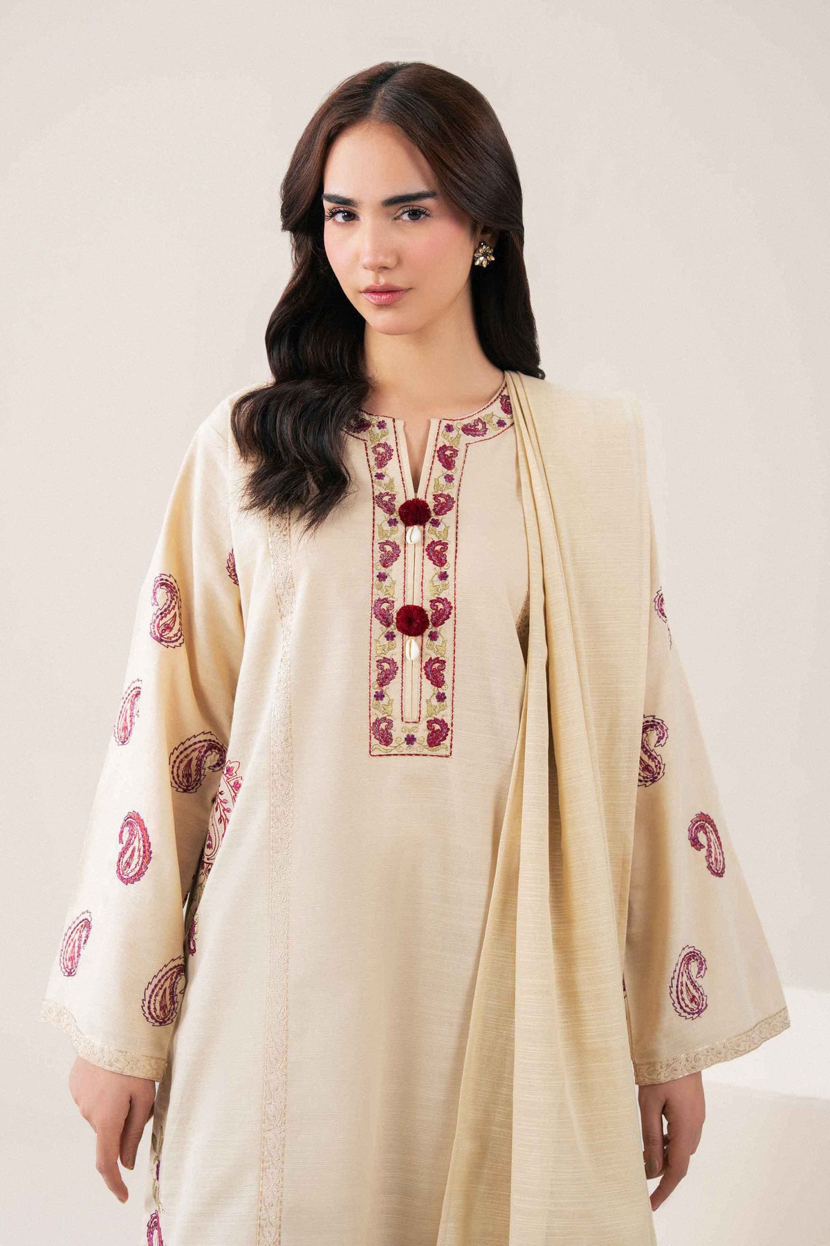 2 Piece - Embroidered Suit - ST2SDE-PRET26WV1-6 for Women - Pret Collection | Nishat | Shop Online